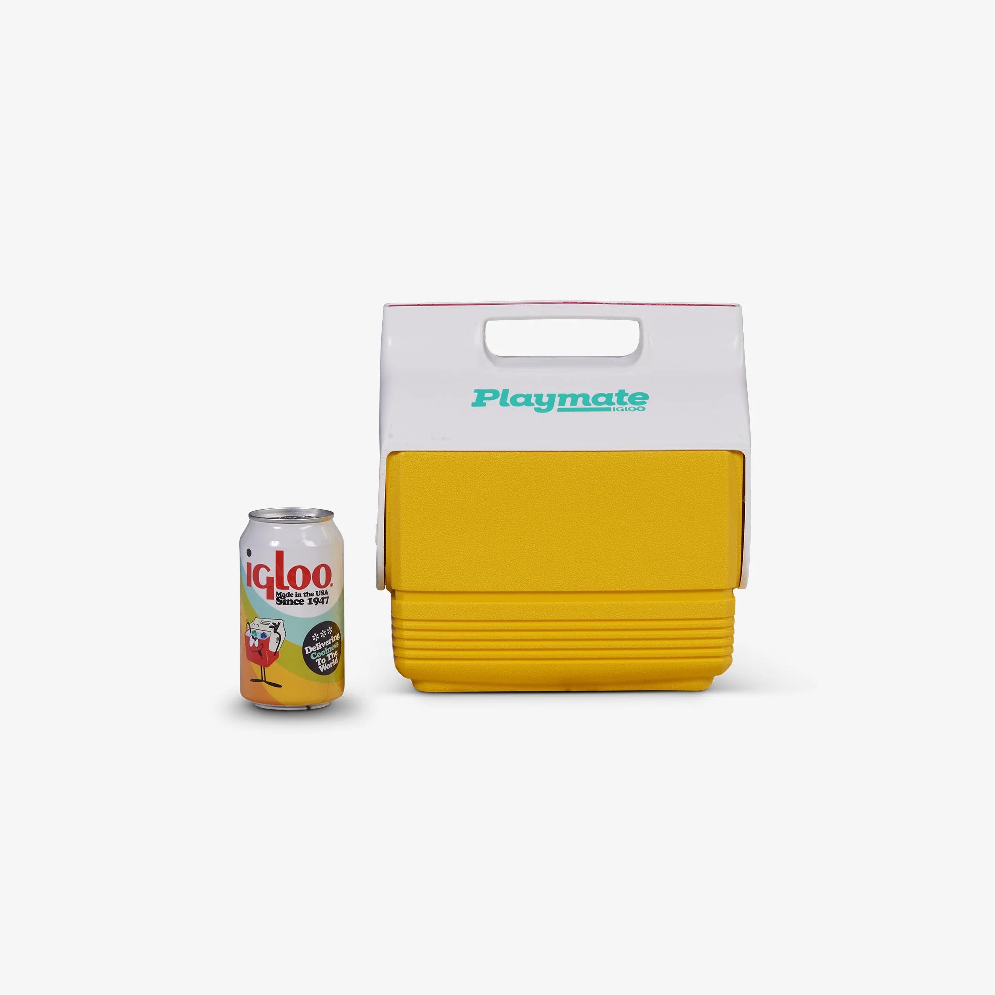 Igloo Personal Cooler Insulated Cooler Durable Cooler Retro Playmate Mini 4 Qt Cooler - Image 11