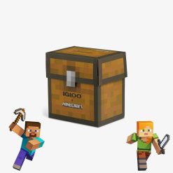 Alternative view of Igloo Personal Cooler Insulated Cooler Durable Cooler Minecraft Mystery Box Little Playmate 7 Qt Cooler