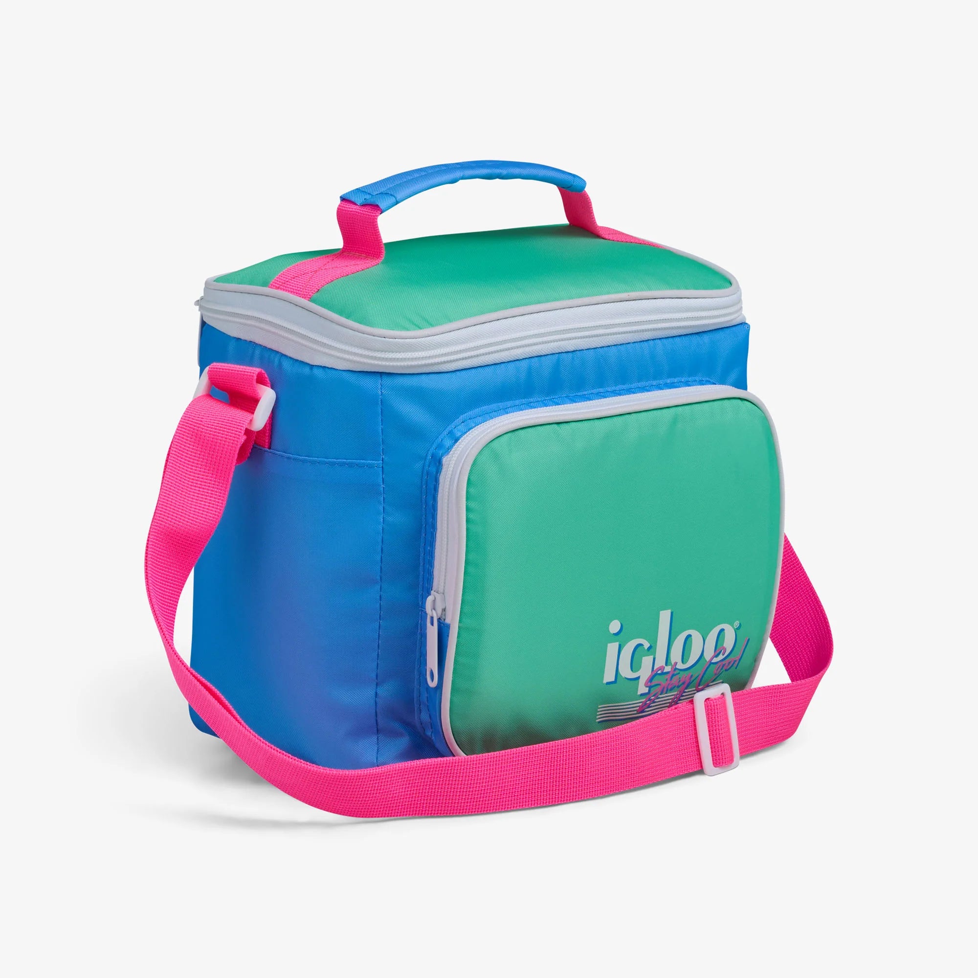 Igloo Portable Cooler Durable Cooler Retro Square Lunch Bag - Image 24