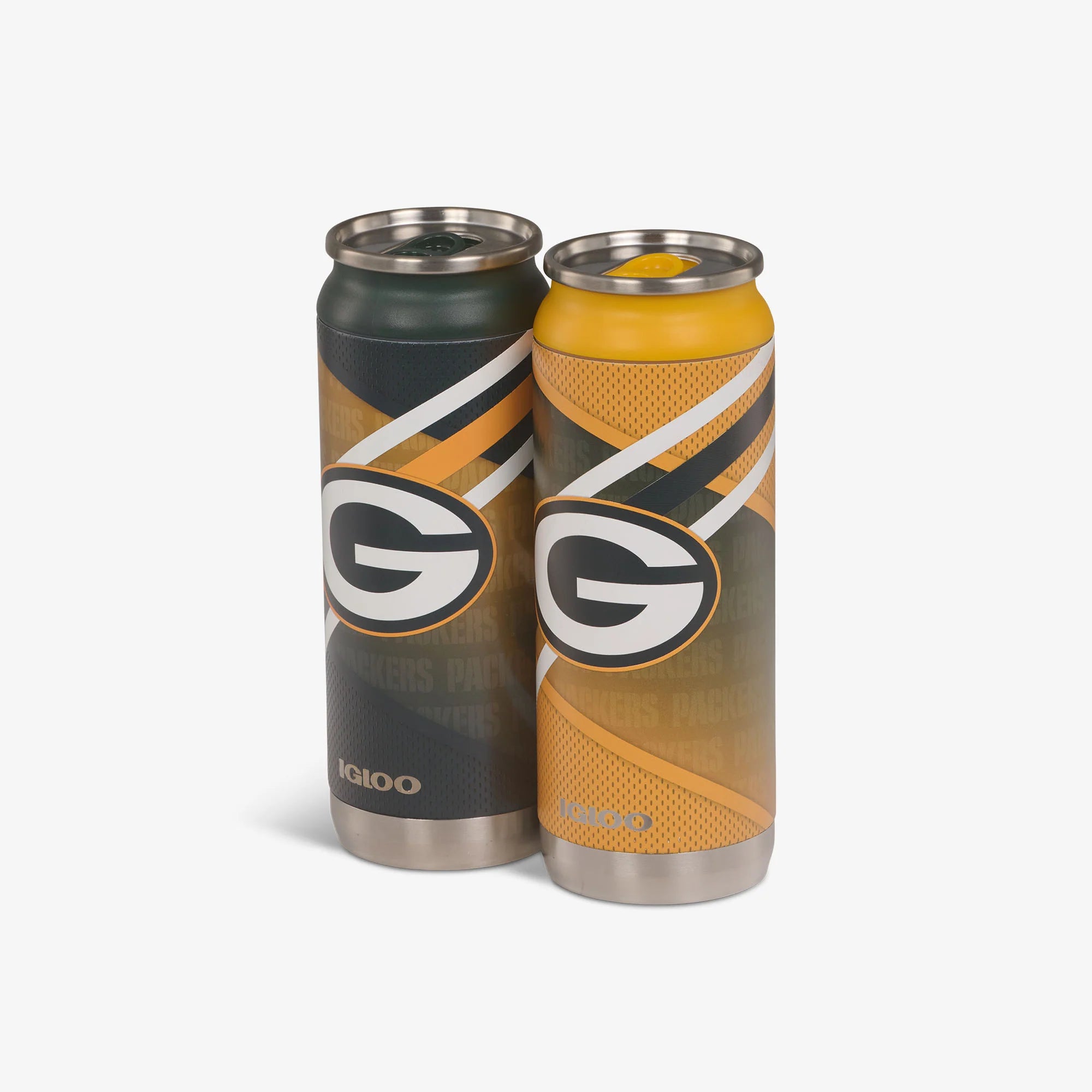 Igloo Insulated Cooler Durable Cooler Green Bay Packers Home & Away 16 Oz Can 2-Pack - Image 2