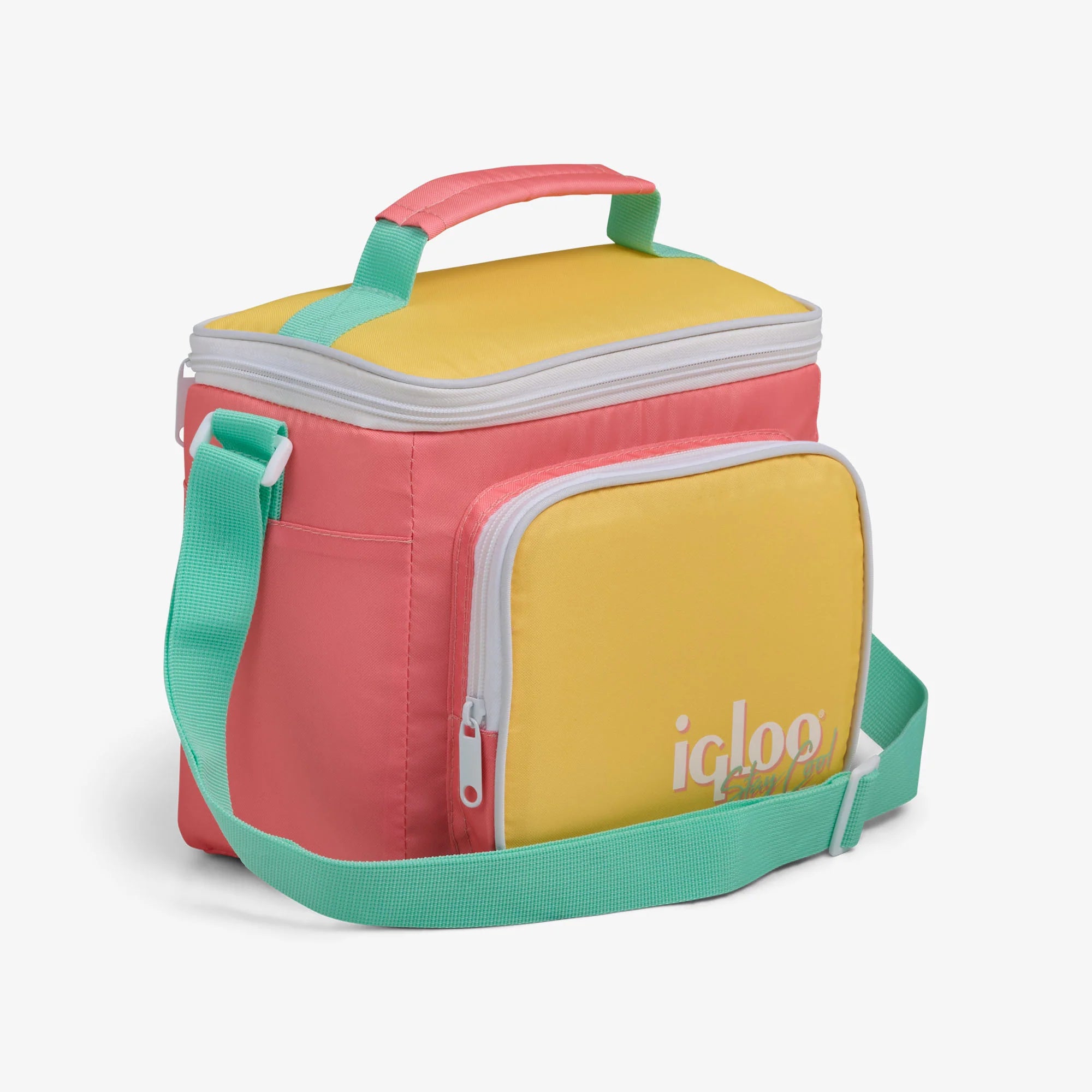 Igloo Portable Cooler Durable Cooler Retro Square Lunch Bag - Image 29