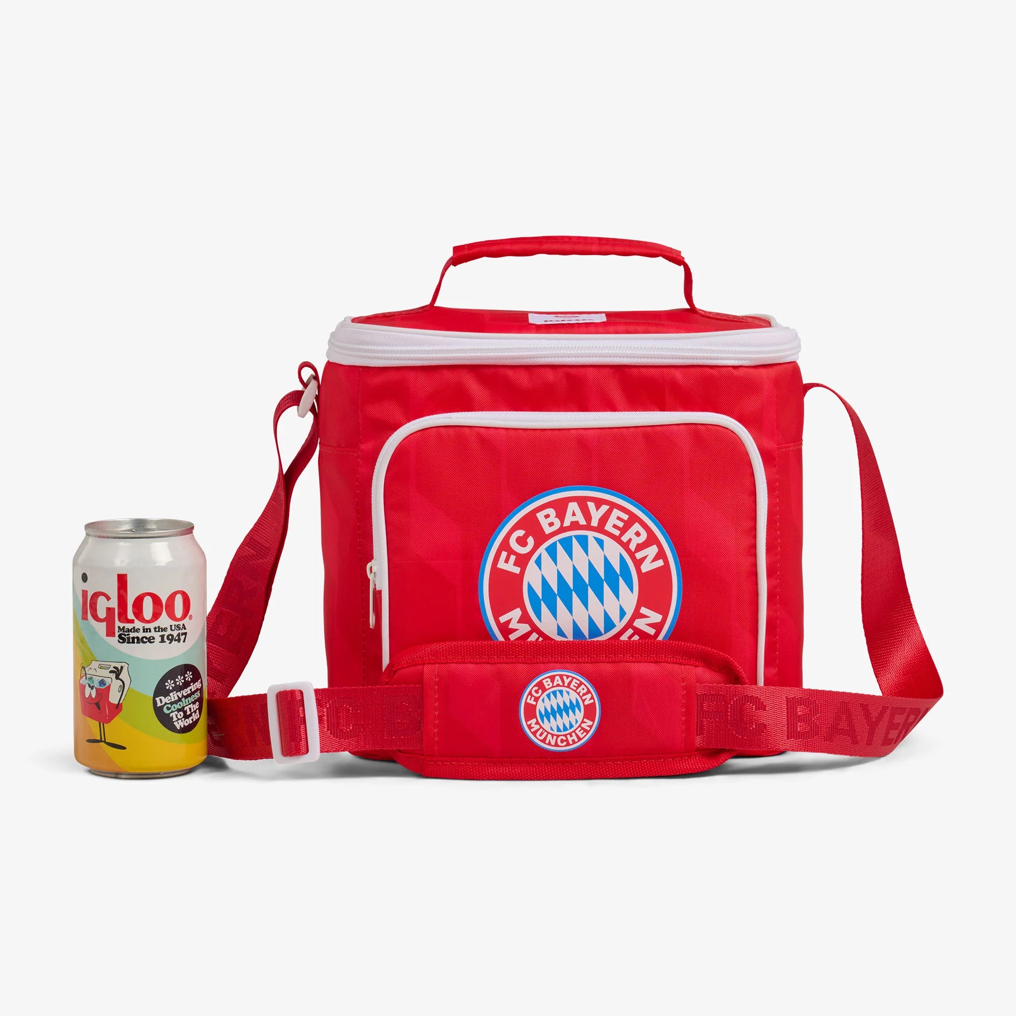 Igloo Portable Cooler Durable Cooler FC Bayern M??1nchen Square Lunch Cooler Bag - Image 7