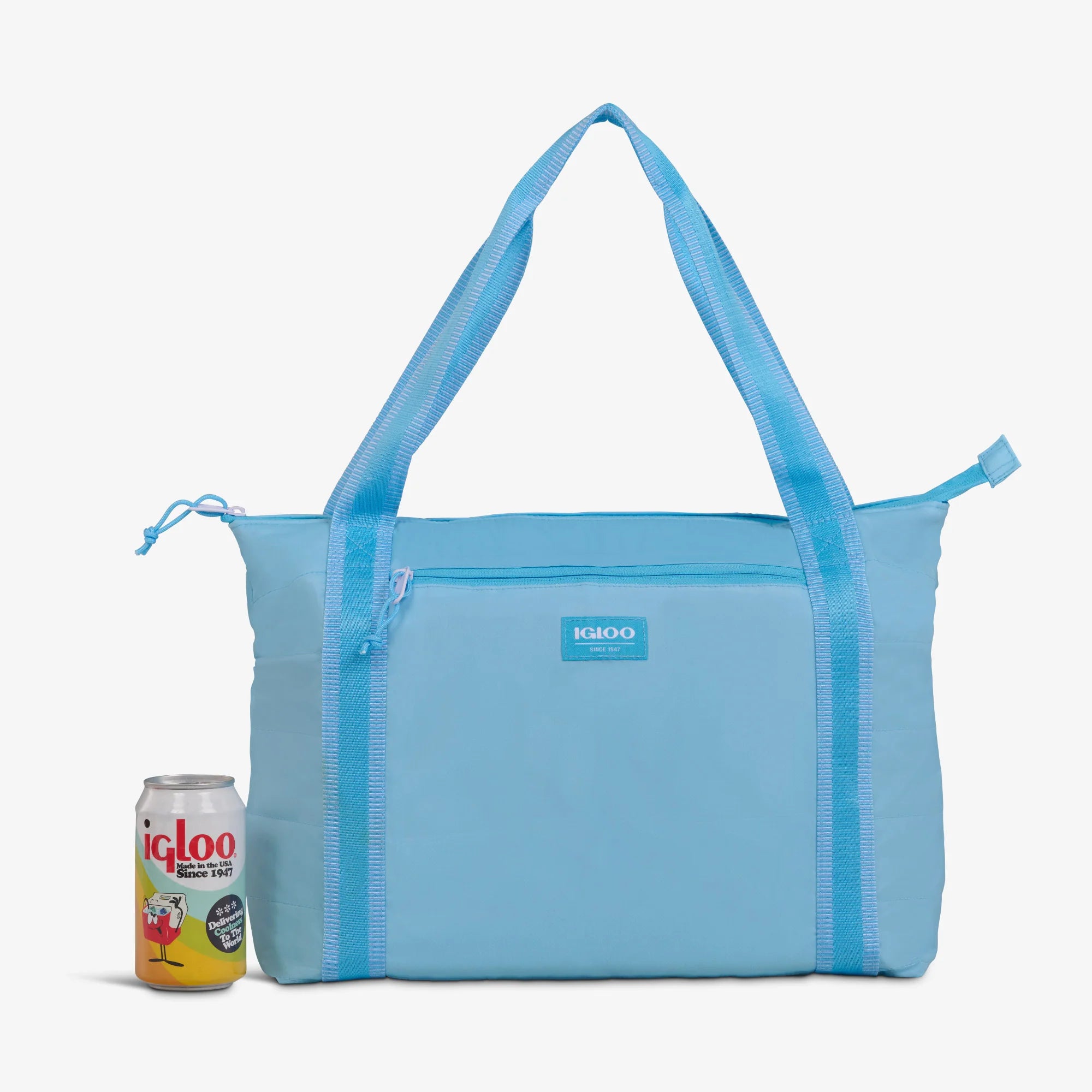 Igloo Insulated Cooler Durable Cooler Packable Puffer 20-Can Cooler Bag - Image 25