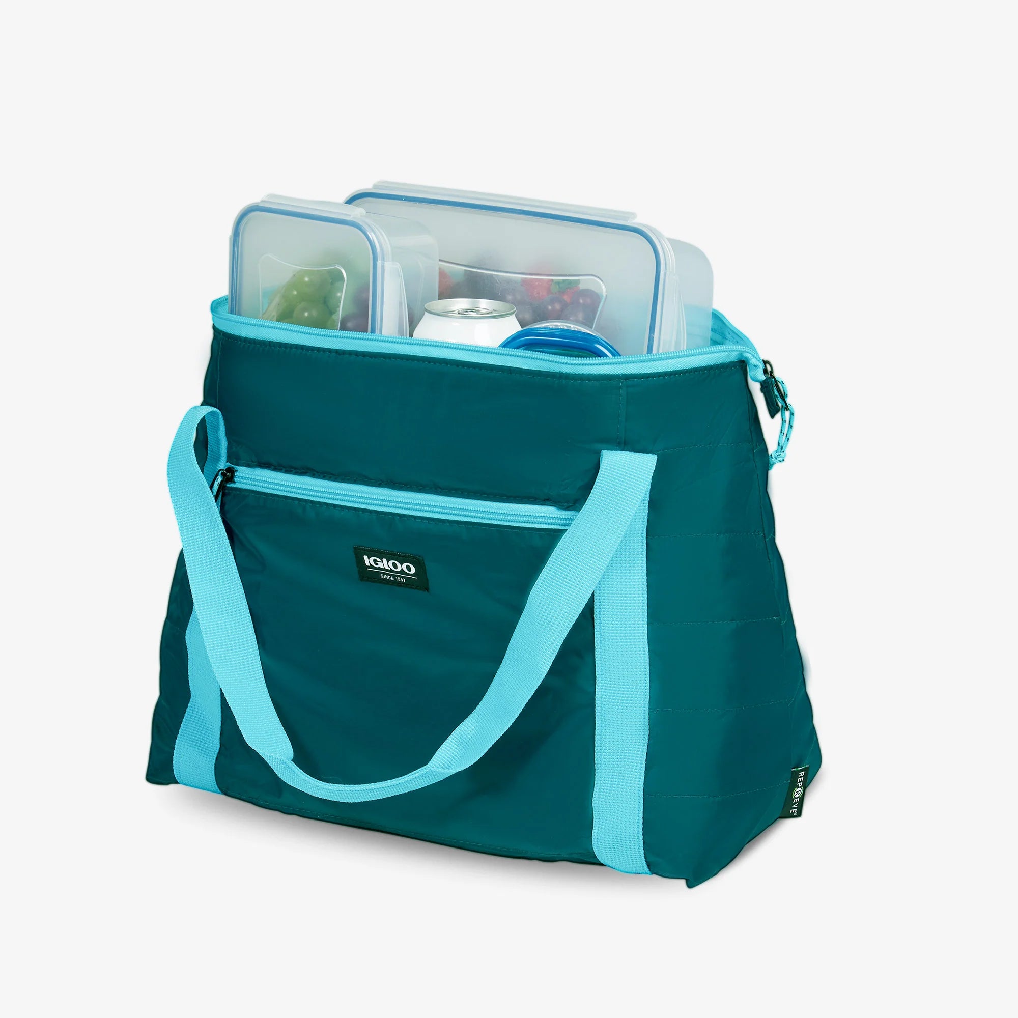 Igloo Insulated Cooler Durable Cooler Packable Puffer 20-Can Cooler Bag - Image 28