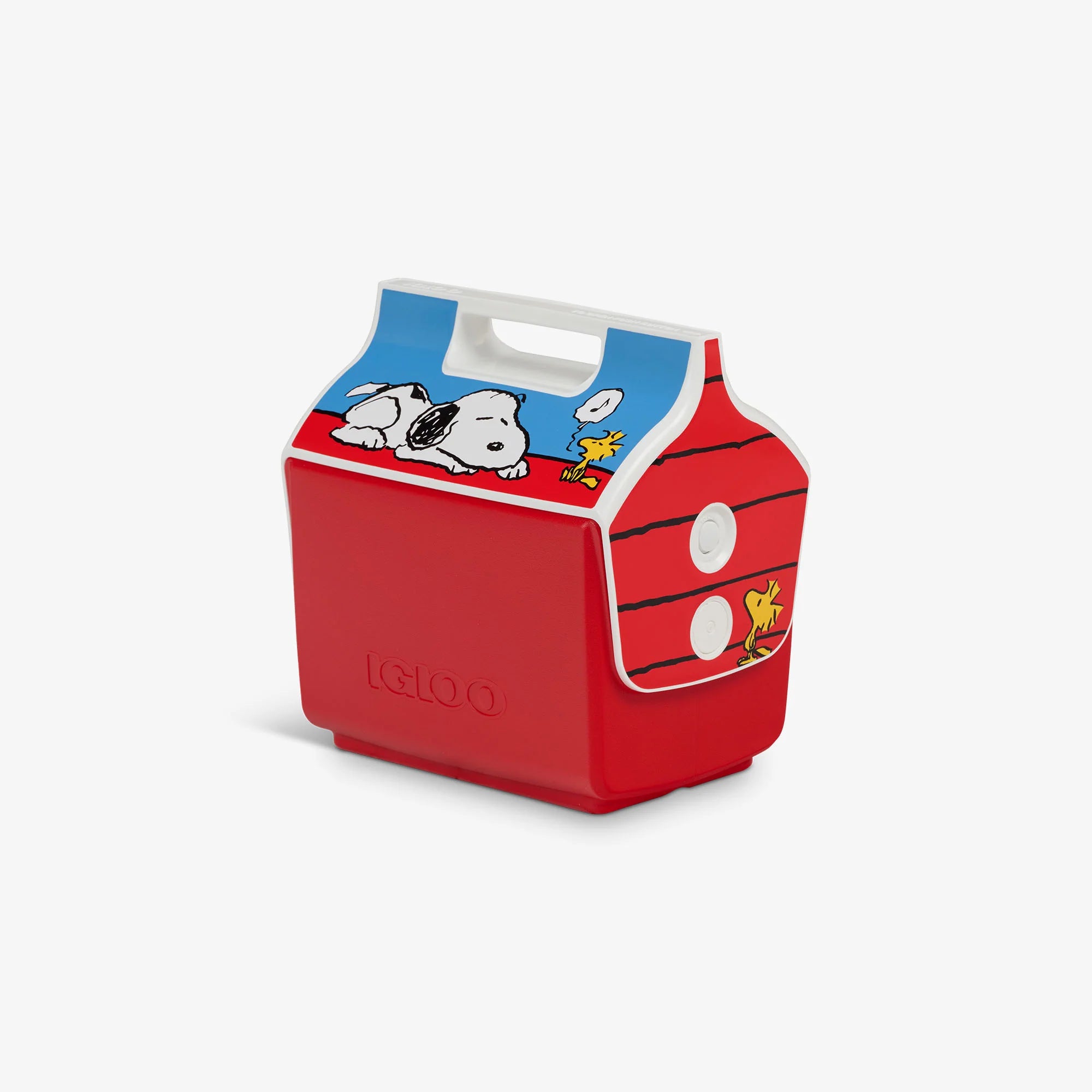 Igloo Personal Cooler Insulated Cooler Durable Cooler SnoopyFlip'n'Sips Doghouse Little Playmate 7 Qt Cooler - Image 2
