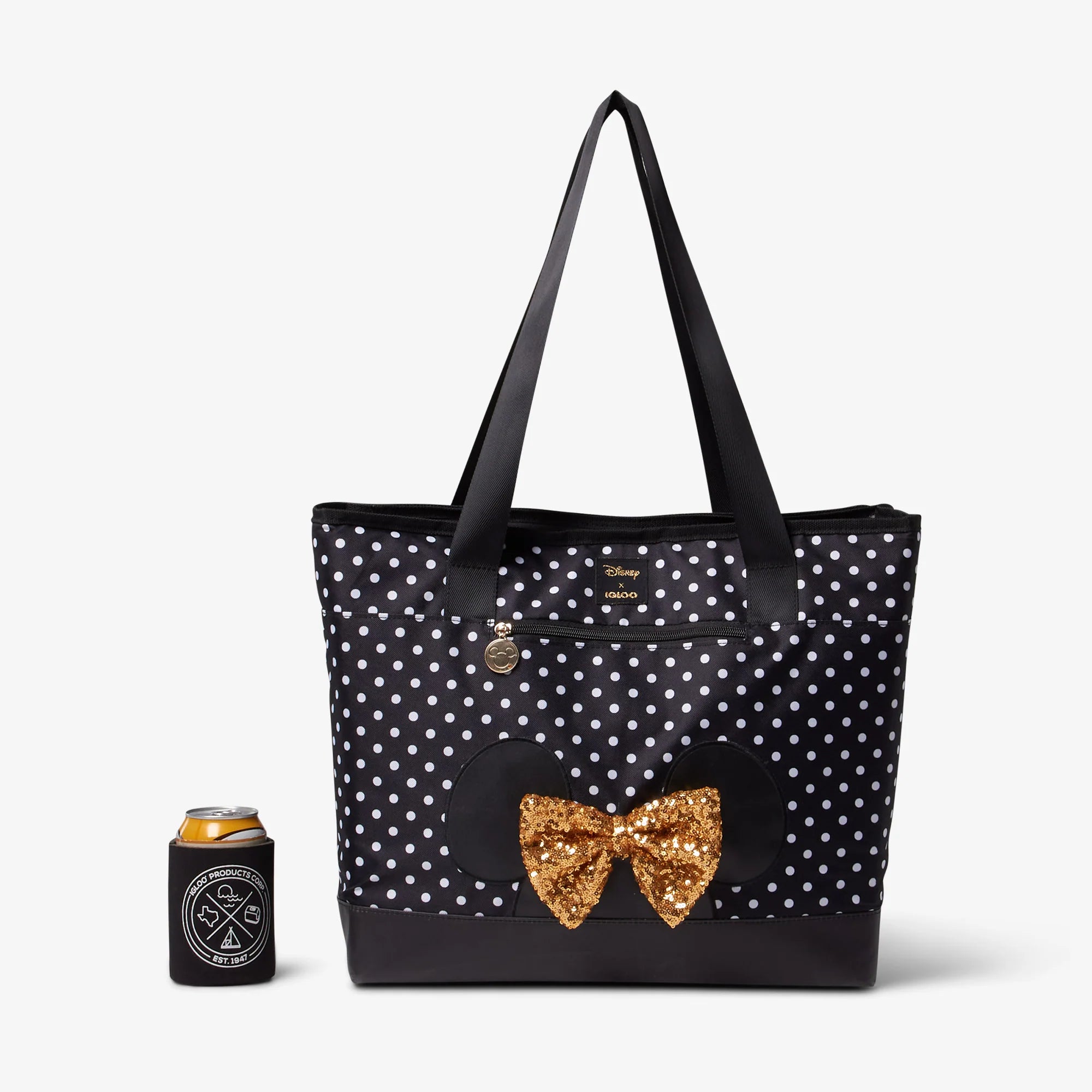Igloo Insulated Cooler Durable Cooler Minnie Mouse Dual Compartment Tote Cooler Bag - Image 5