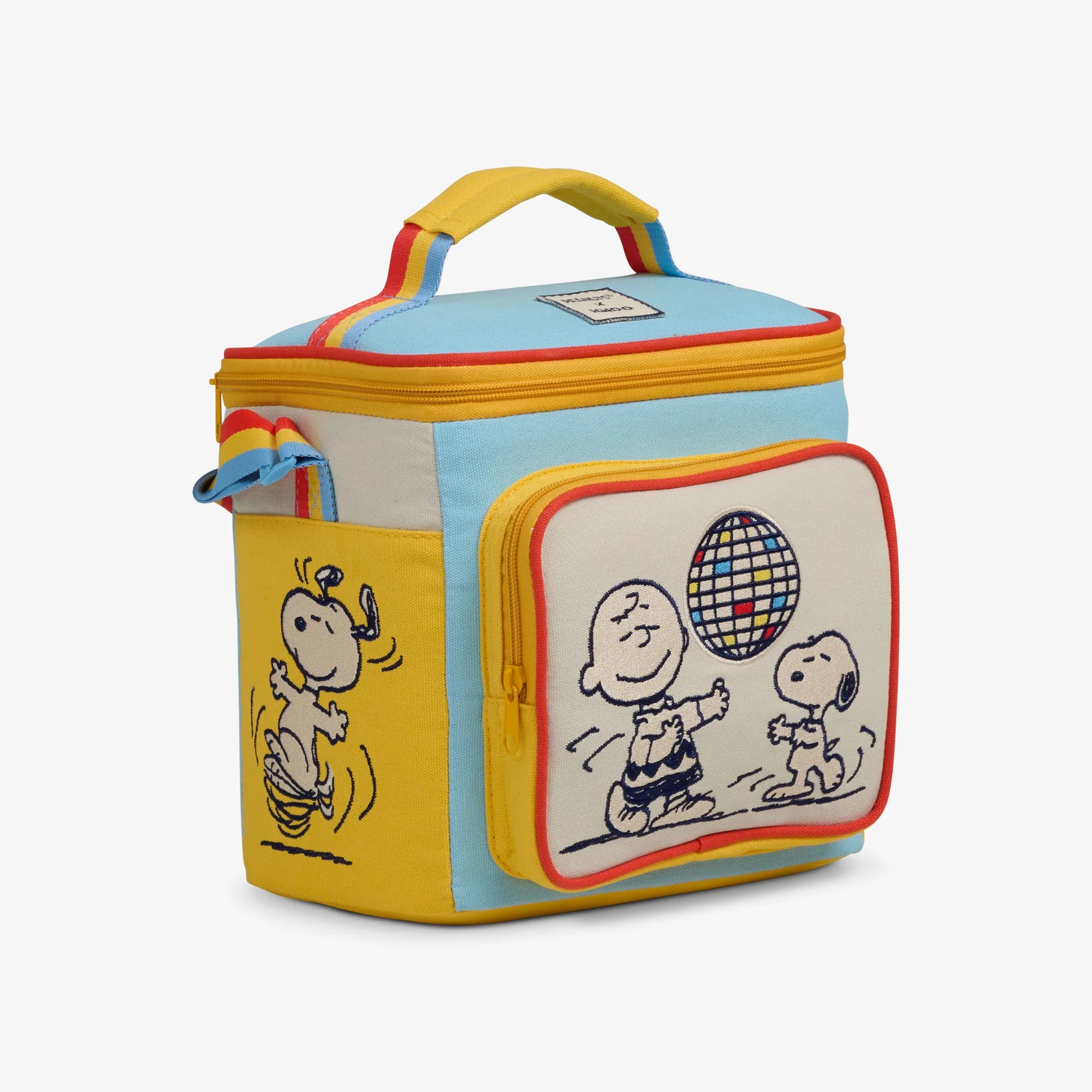 Igloo Portable Cooler Durable Cooler Snoopy Disco Party Square Lunch Cooler Bag - Image 4
