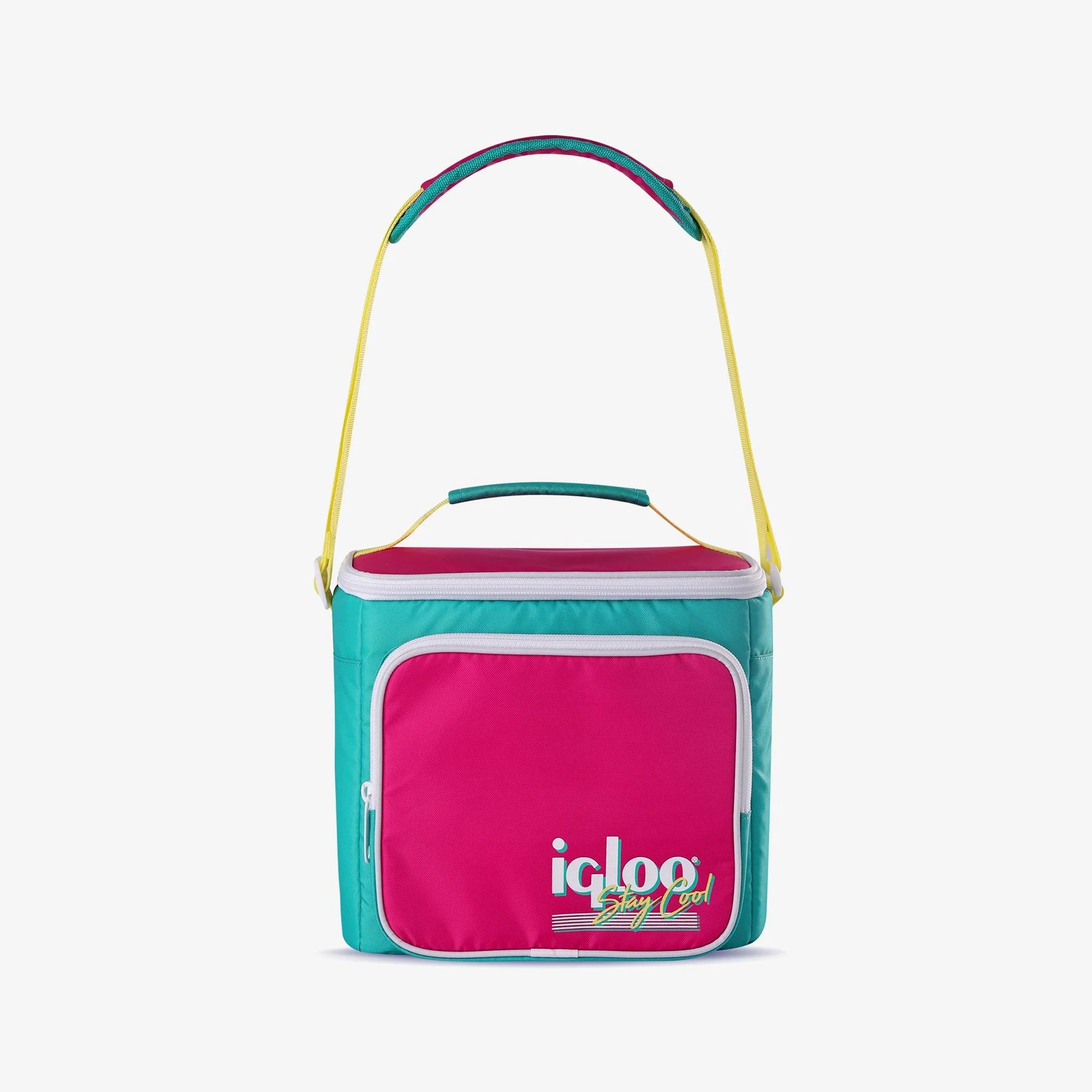 Igloo Portable Cooler Durable Cooler Retro Square Lunch Bag - Image 34