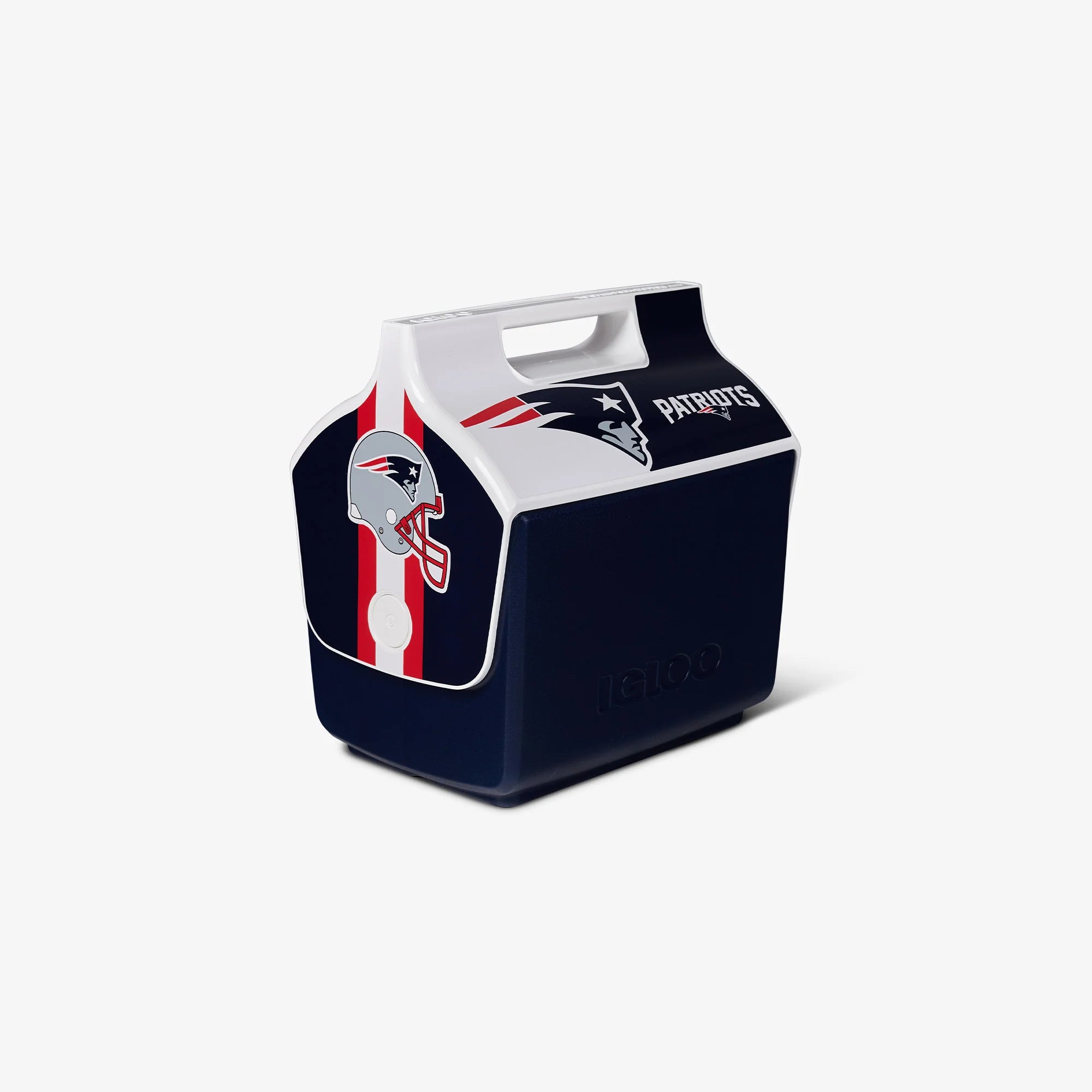 Igloo Personal Cooler Insulated Cooler Durable Cooler New England Patriots Little Playmate 7 Qt Cooler - Image 4