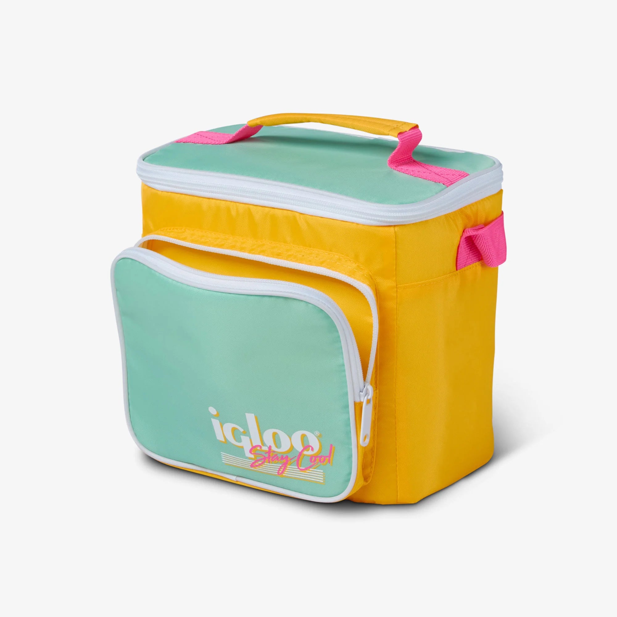 Igloo Portable Cooler Durable Cooler Retro Square Lunch Bag - Image 57