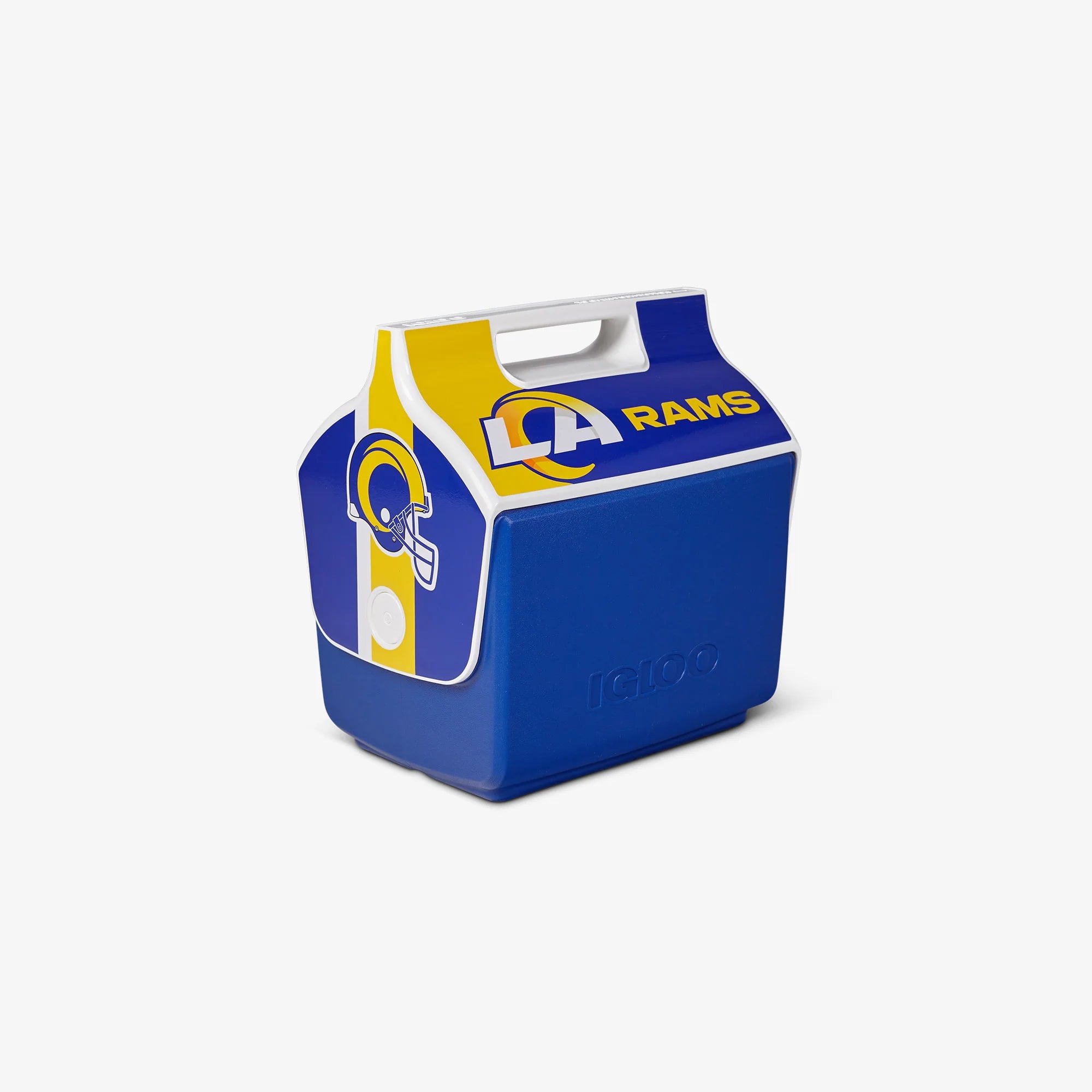 Igloo Personal Cooler Insulated Cooler Durable Cooler Los Angeles Rams Little Playmate 7 Qt Cooler - Image 4