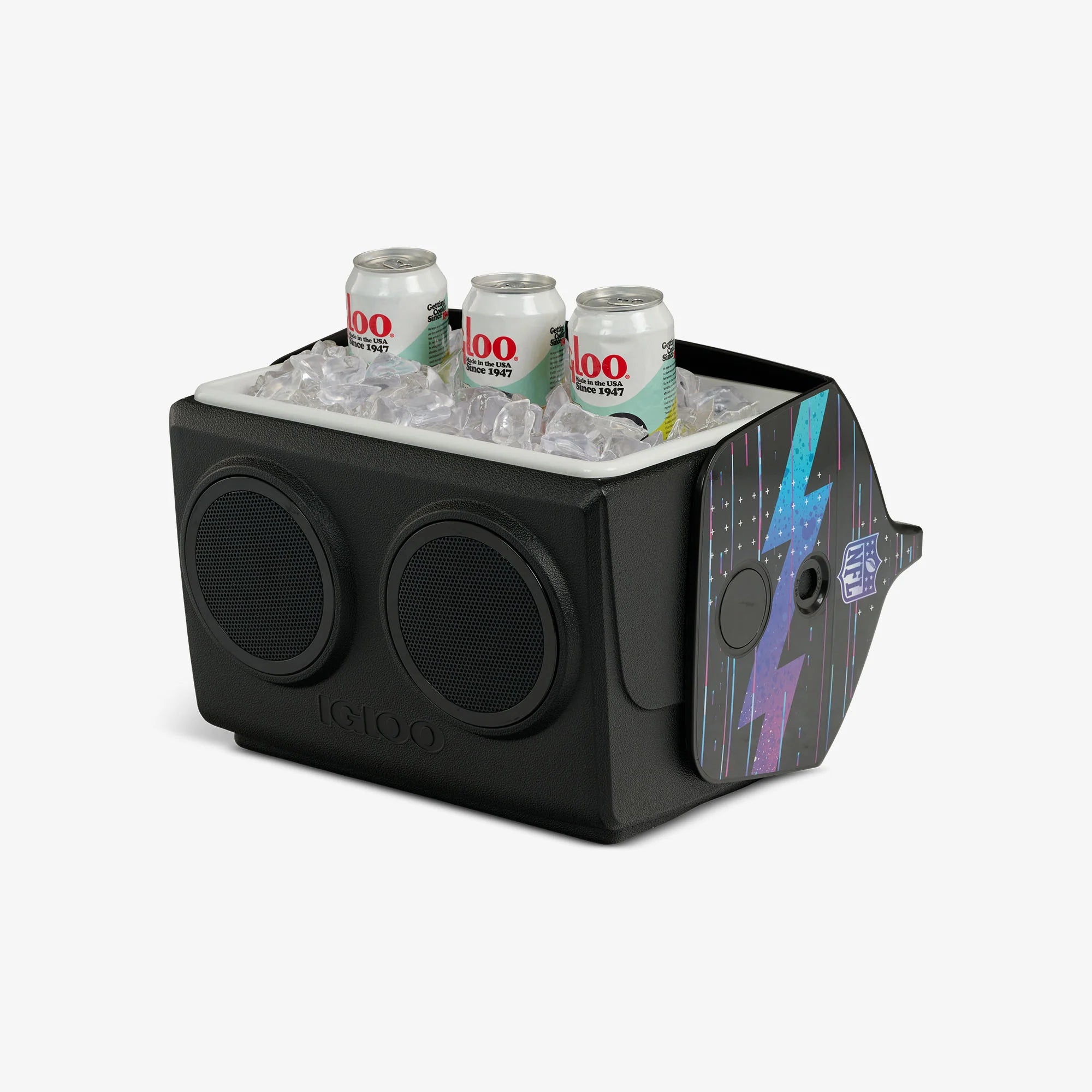 Igloo Insulated Cooler Durable Cooler NFL Neon Pittsburgh Steelers KoolTunes™ - Image 4
