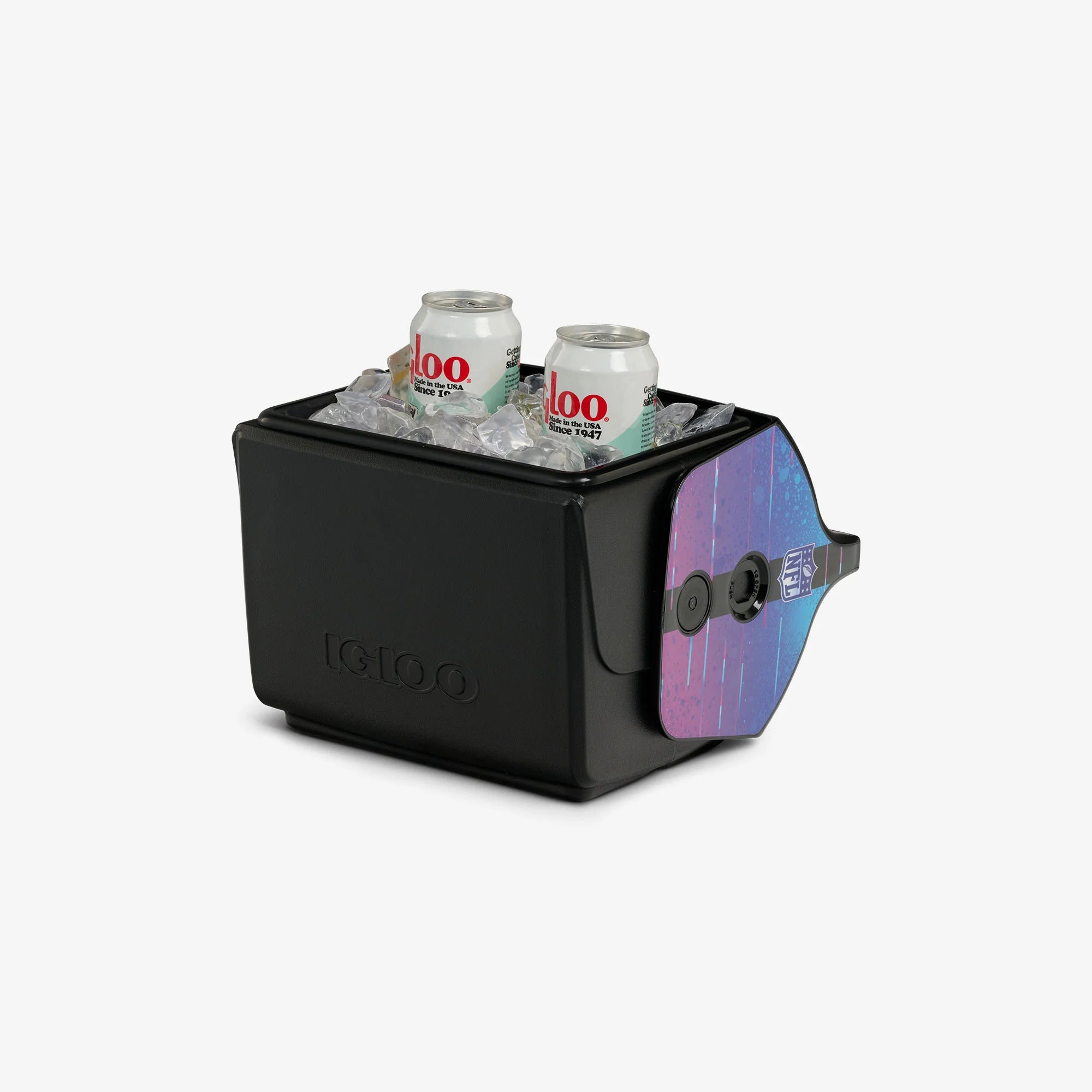 Igloo Personal Cooler Insulated Cooler Durable Cooler NFL Neon Philadelphia Eagles Little Playmate? 7 Qt Cooler - Image 4