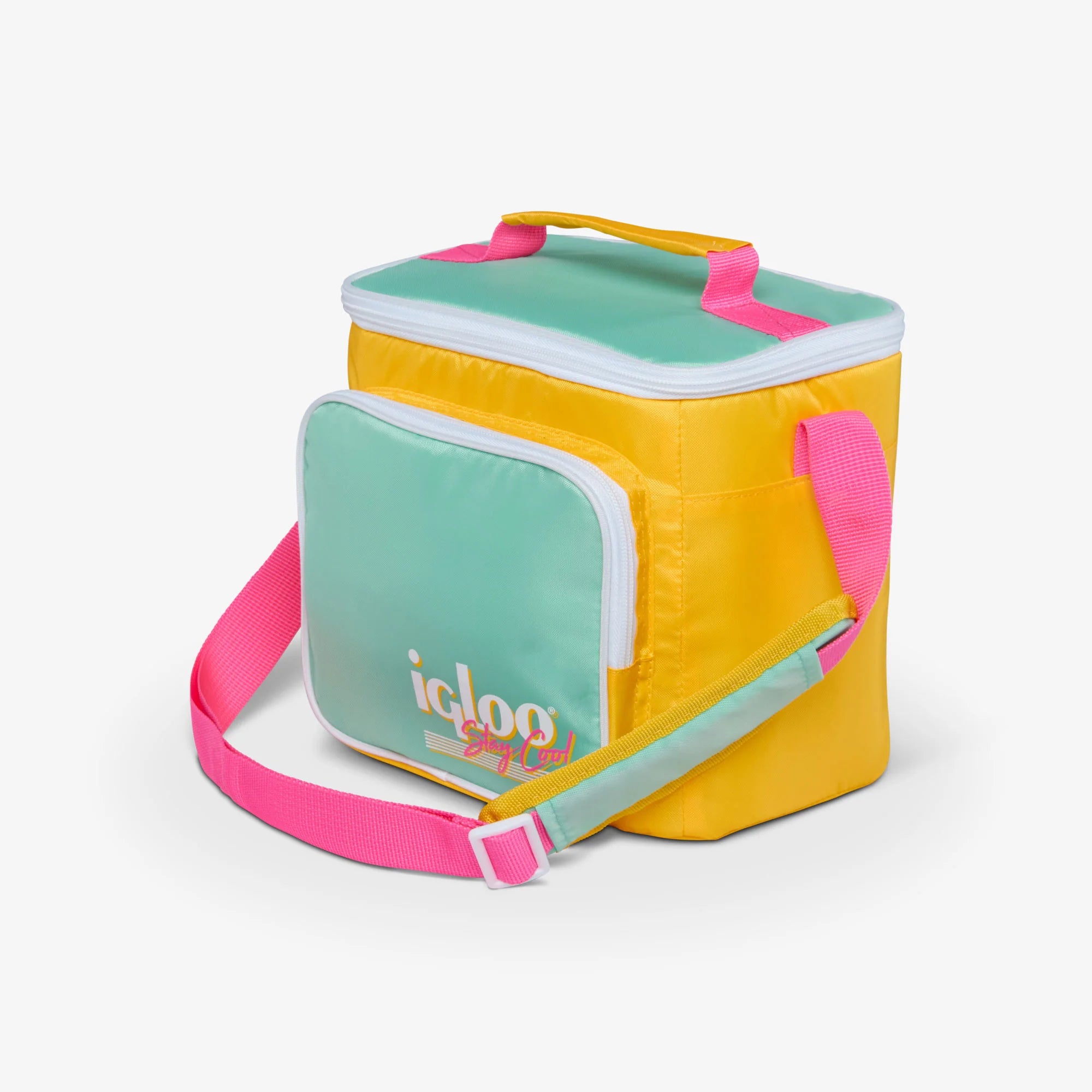 Igloo Portable Cooler Durable Cooler Retro Square Lunch Bag - Image 55