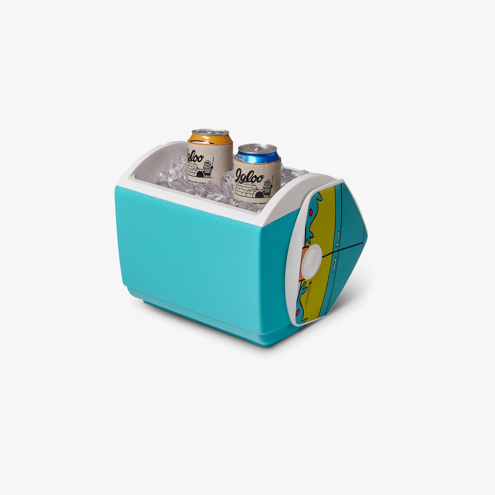 Igloo Personal Cooler Insulated Cooler Durable Cooler Scooby-Doo Playmate Pal Mystery Machine 7 Qt Cooler - Image 3