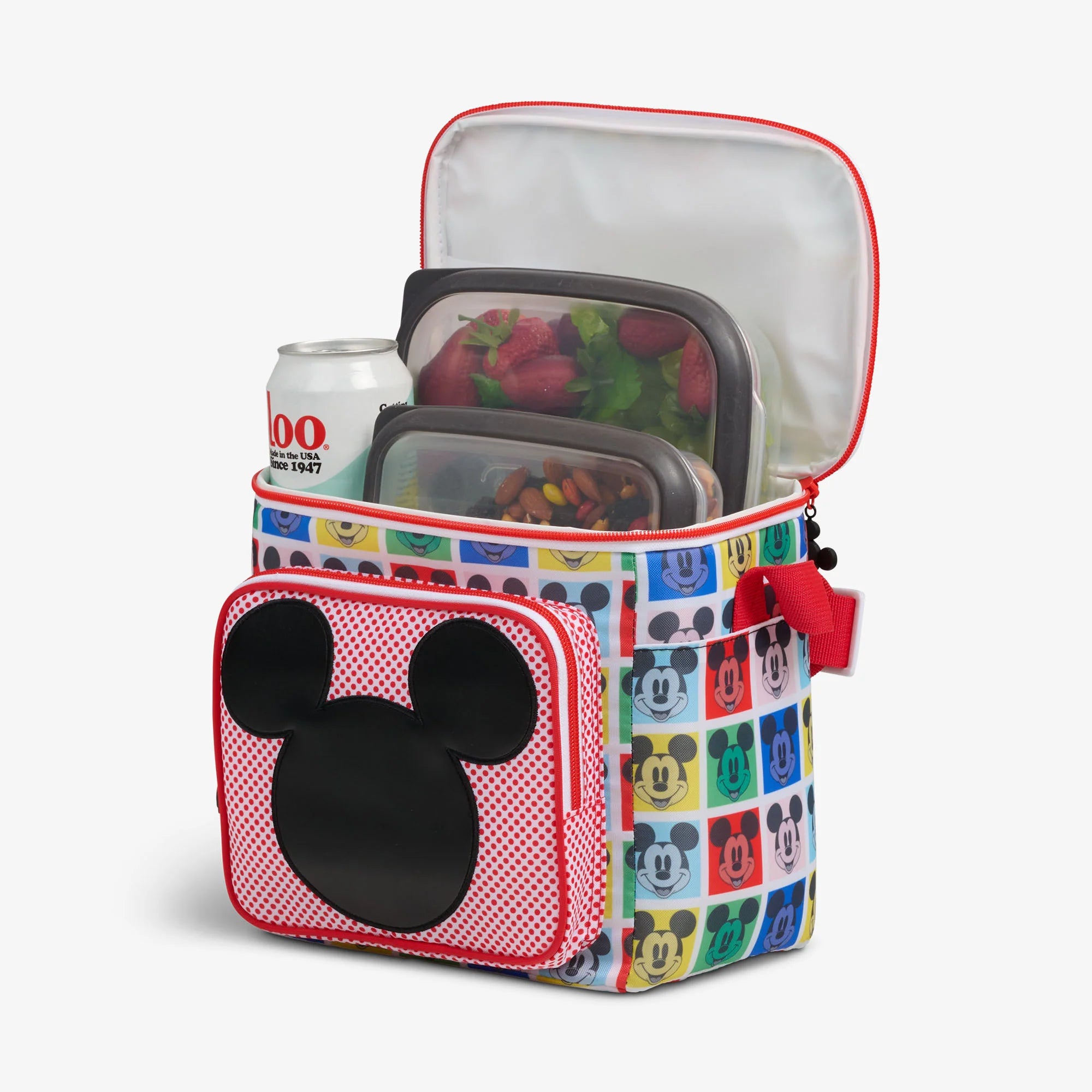 Igloo Portable Cooler Collectible Gift for Fans Cooler Disney Mickey Mouse Pop Art Square Lunch Cooler Bag - Image 3