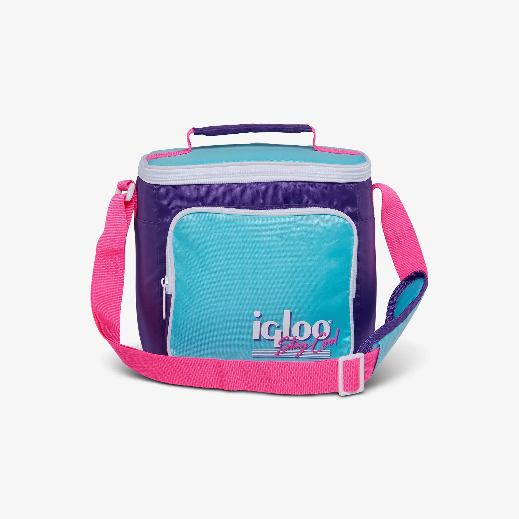Igloo Portable Cooler Durable Cooler Retro Square Lunch Bag - Image 21