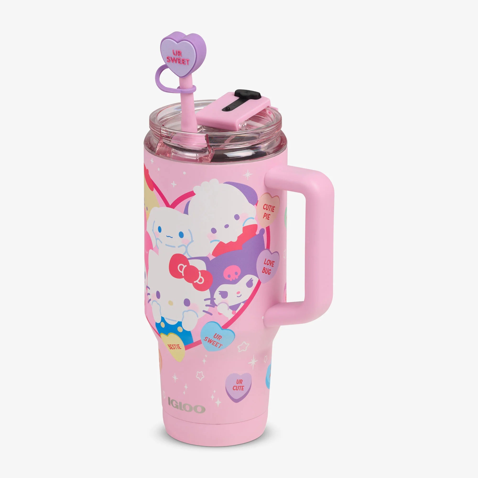 Igloo Insulated Cooler Durable Cooler Hello Kitty? and Friends x Sweethearts? Candies 32 Oz Travel Mug - Image 3