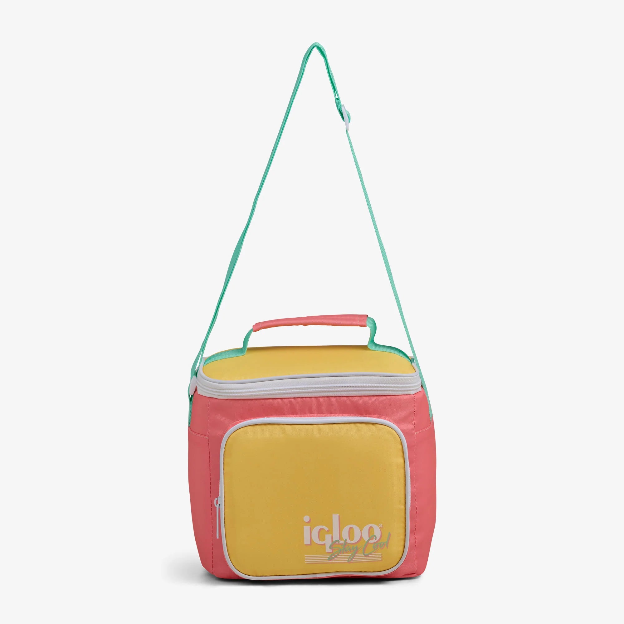Igloo Portable Cooler Durable Cooler Retro Square Lunch Bag - Image 30