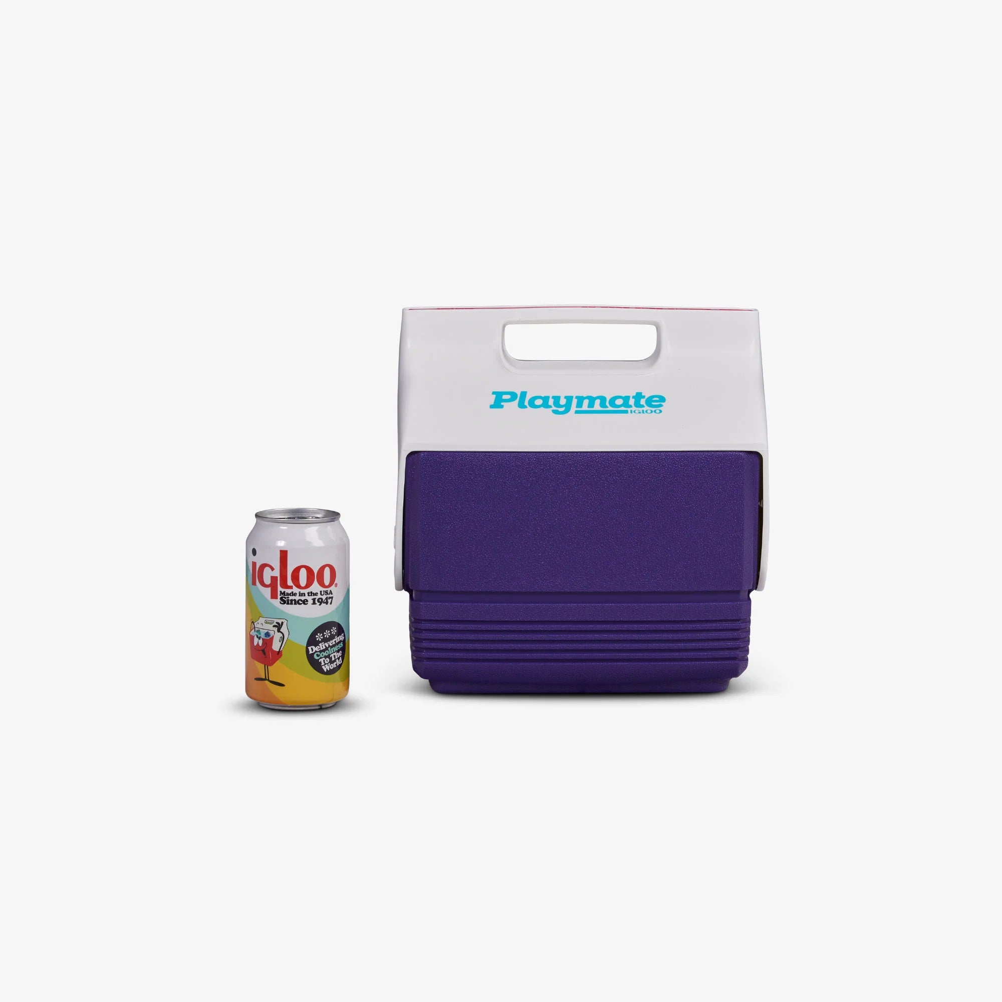 Igloo Personal Cooler Insulated Cooler Durable Cooler Retro Playmate Mini 4 Qt Cooler - Image 7