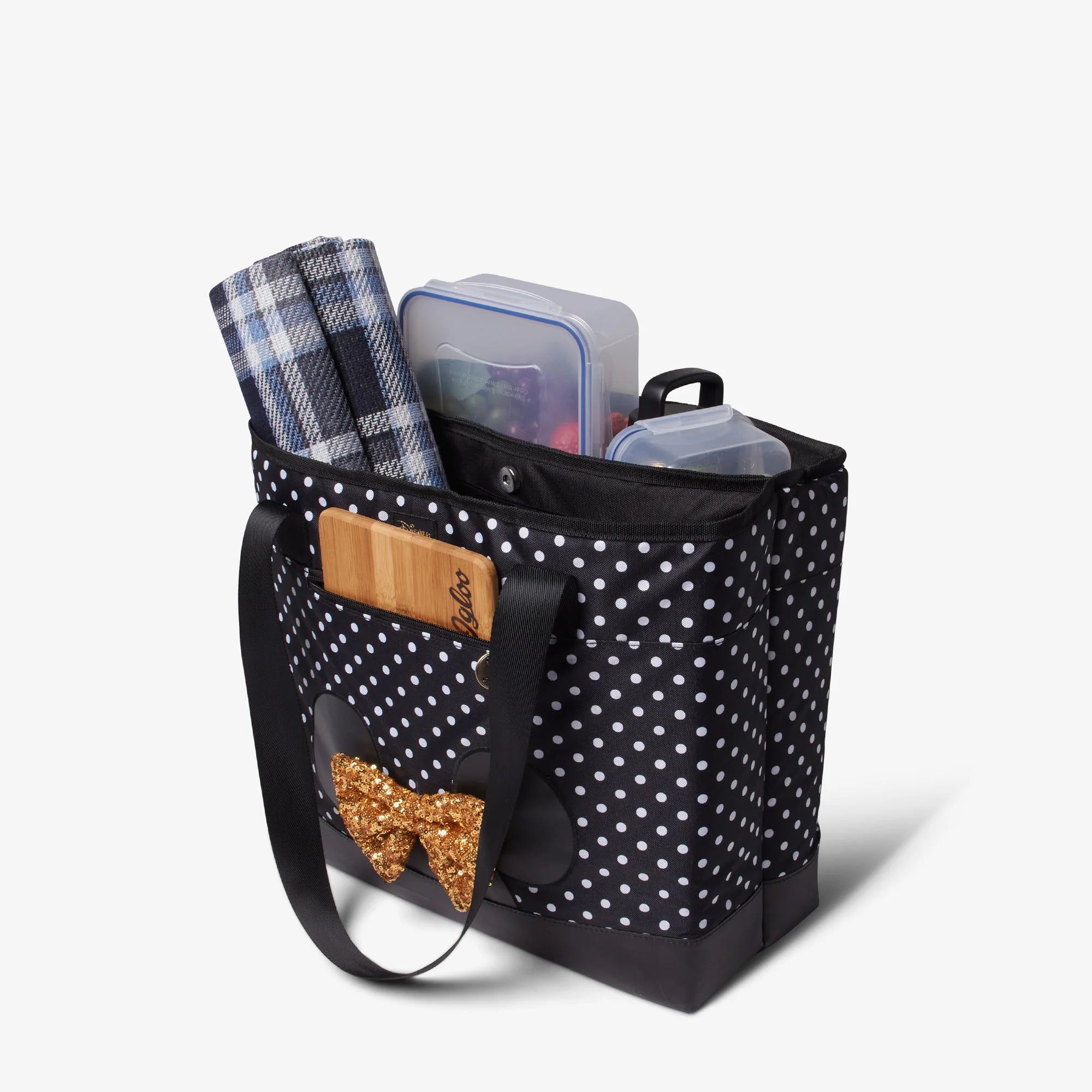 Igloo Insulated Cooler Durable Cooler Minnie Mouse Dual Compartment Tote Cooler Bag - Image 3