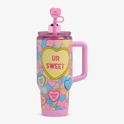Igloo Insulated Cooler Durable Cooler Sweethearts? Candies 32 Oz Travel Mug