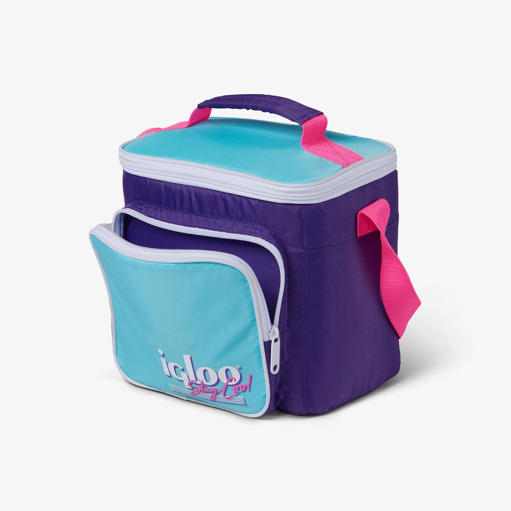 Igloo Portable Cooler Durable Cooler Retro Square Lunch Bag - Image 61