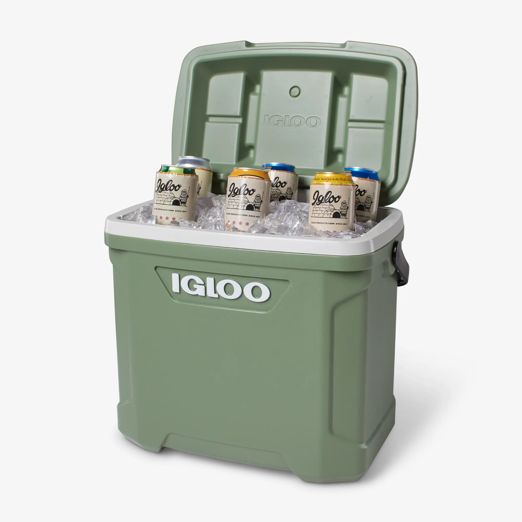 Igloo Large Cooler Insulated Cooler Durable Cooler ECOCOOL Latitude 30 Qt Cooler - Image 3