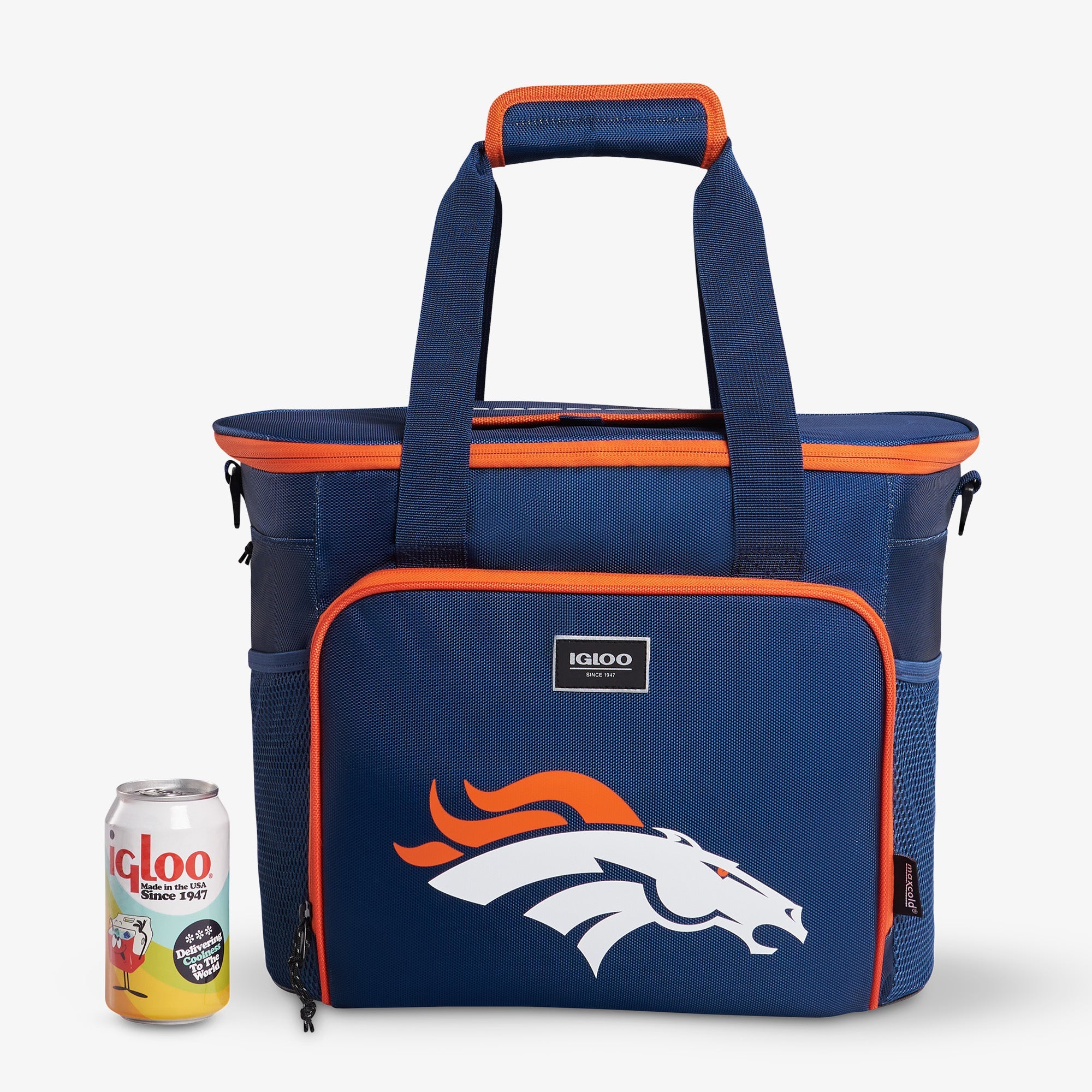 Igloo Insulated Cooler Durable Cooler Denver Broncos Tailgate Tote - Image 7