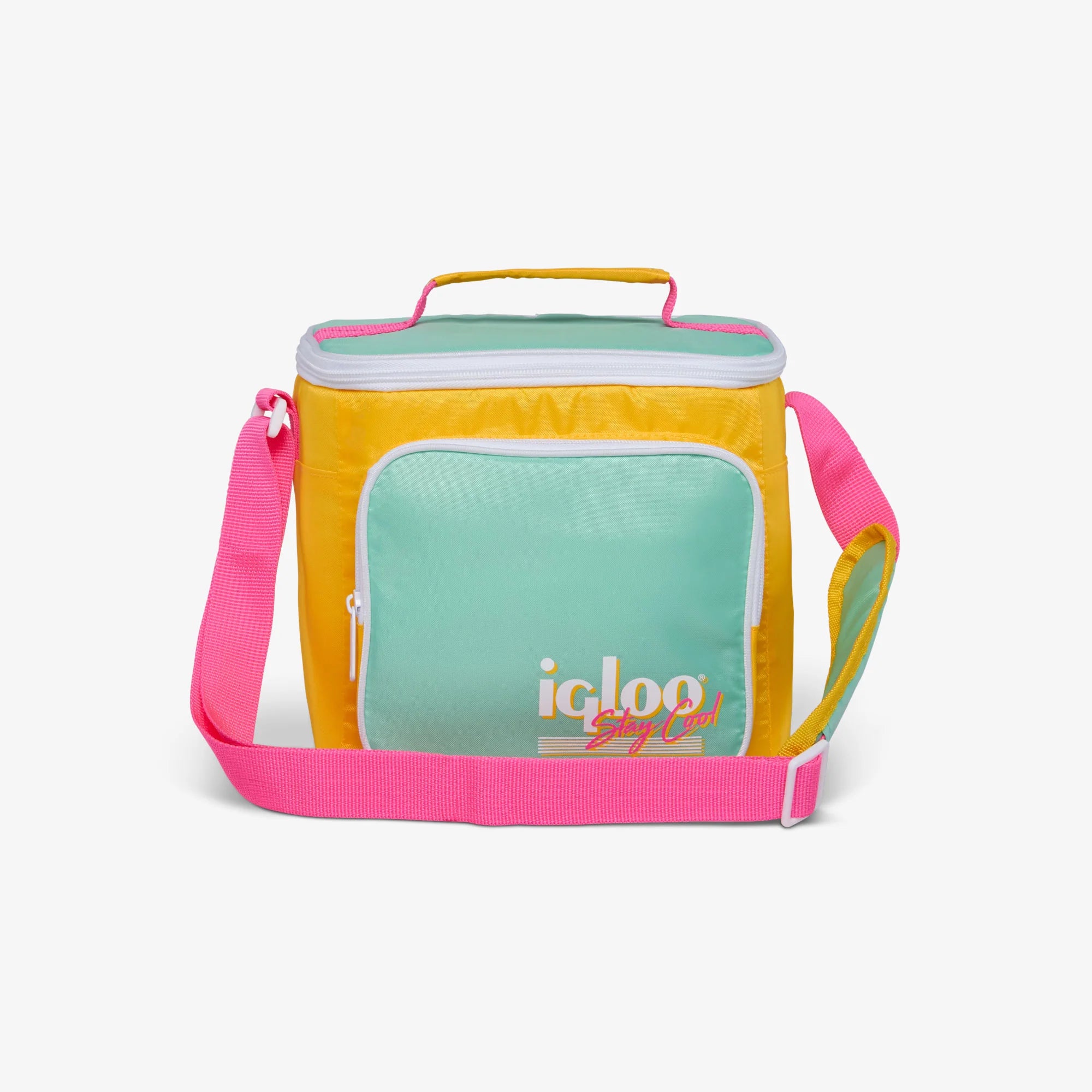 Igloo Portable Cooler Durable Cooler Retro Square Lunch Bag - Image 19