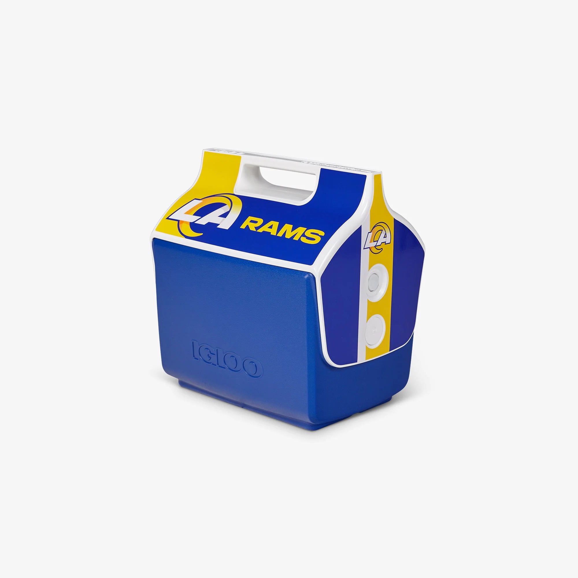 Igloo Personal Cooler Insulated Cooler Durable Cooler Los Angeles Rams Little Playmate 7 Qt Cooler - Image 2