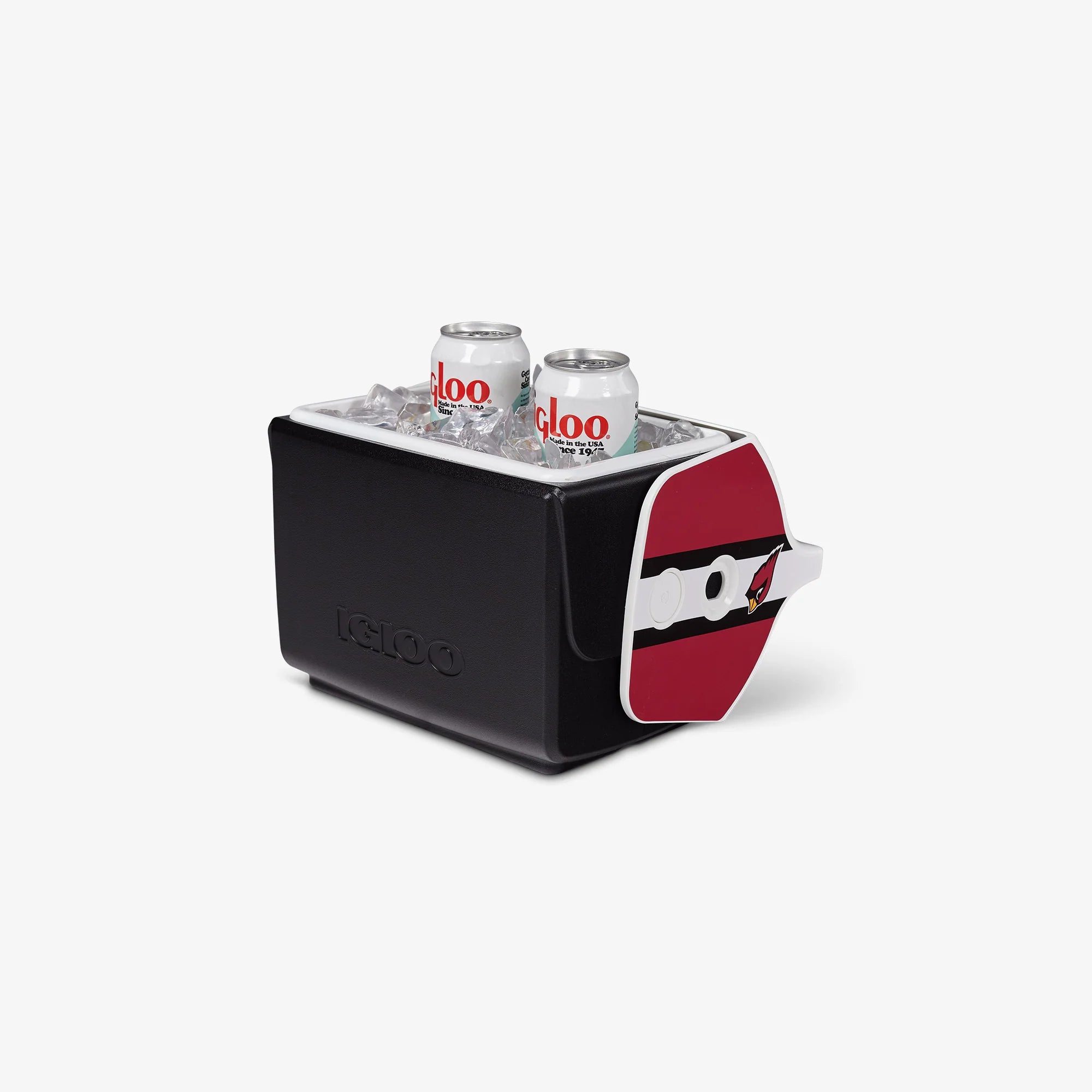 Igloo Personal Cooler Insulated Cooler Durable Cooler Arizona Cardinals Little Playmate 7 Qt Cooler - Image 3