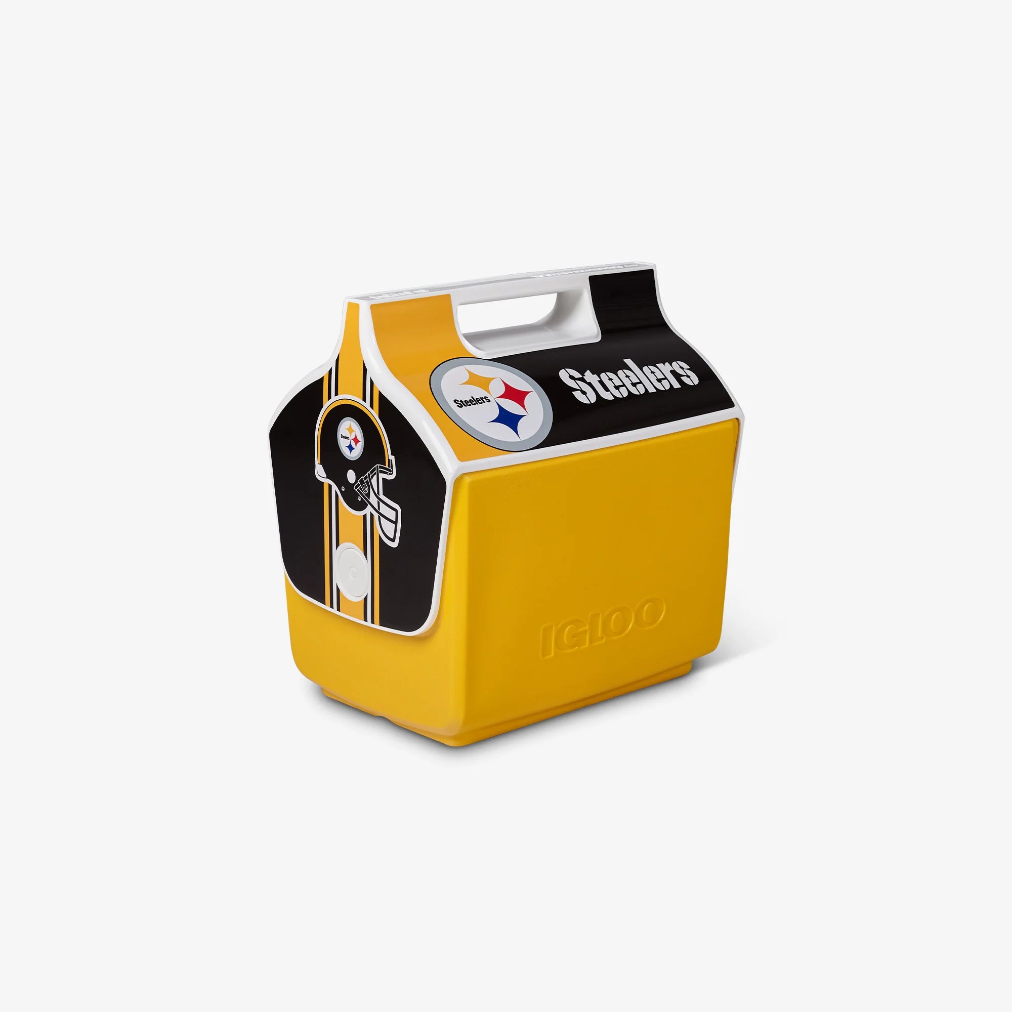 Igloo Personal Cooler Insulated Cooler Durable Cooler Pittsburgh Steelers Little Playmate 7 Qt Cooler - Image 4