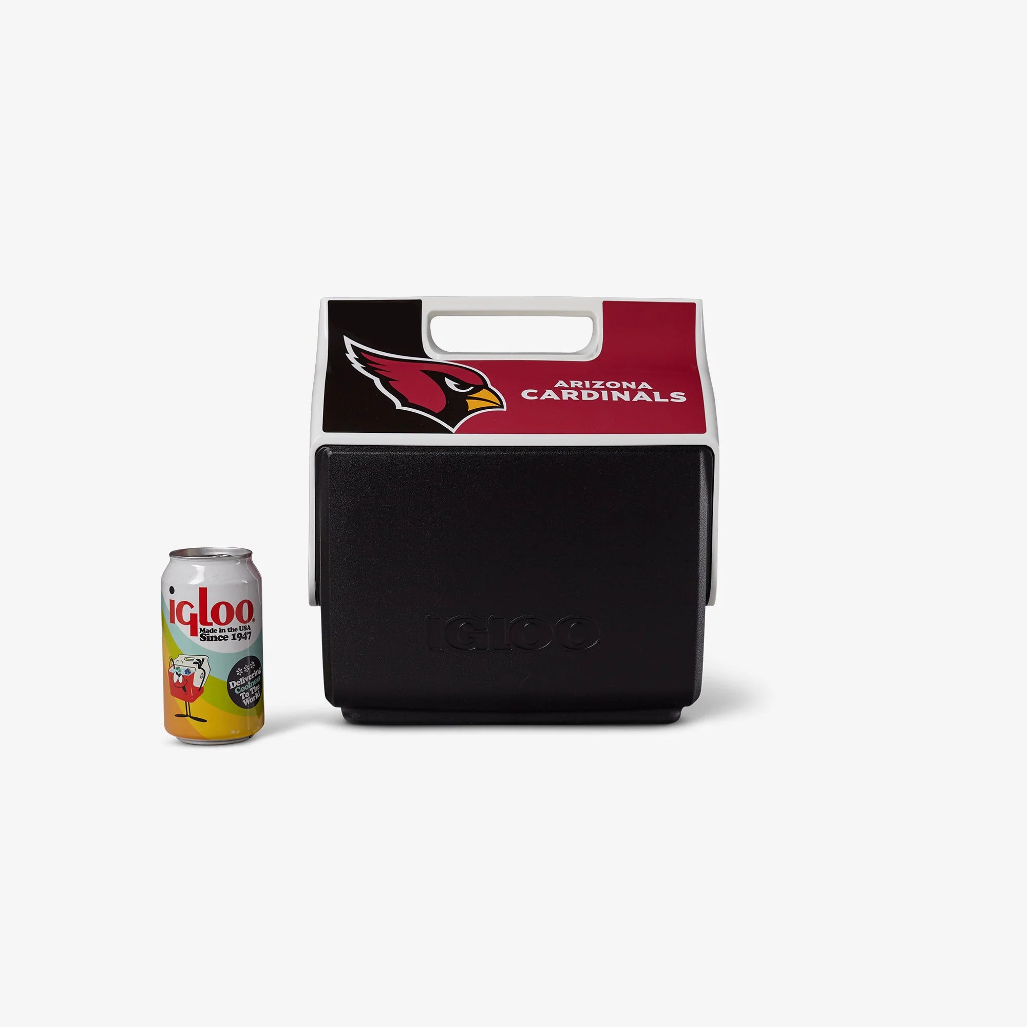Igloo Personal Cooler Insulated Cooler Durable Cooler Arizona Cardinals Little Playmate 7 Qt Cooler - Image 5