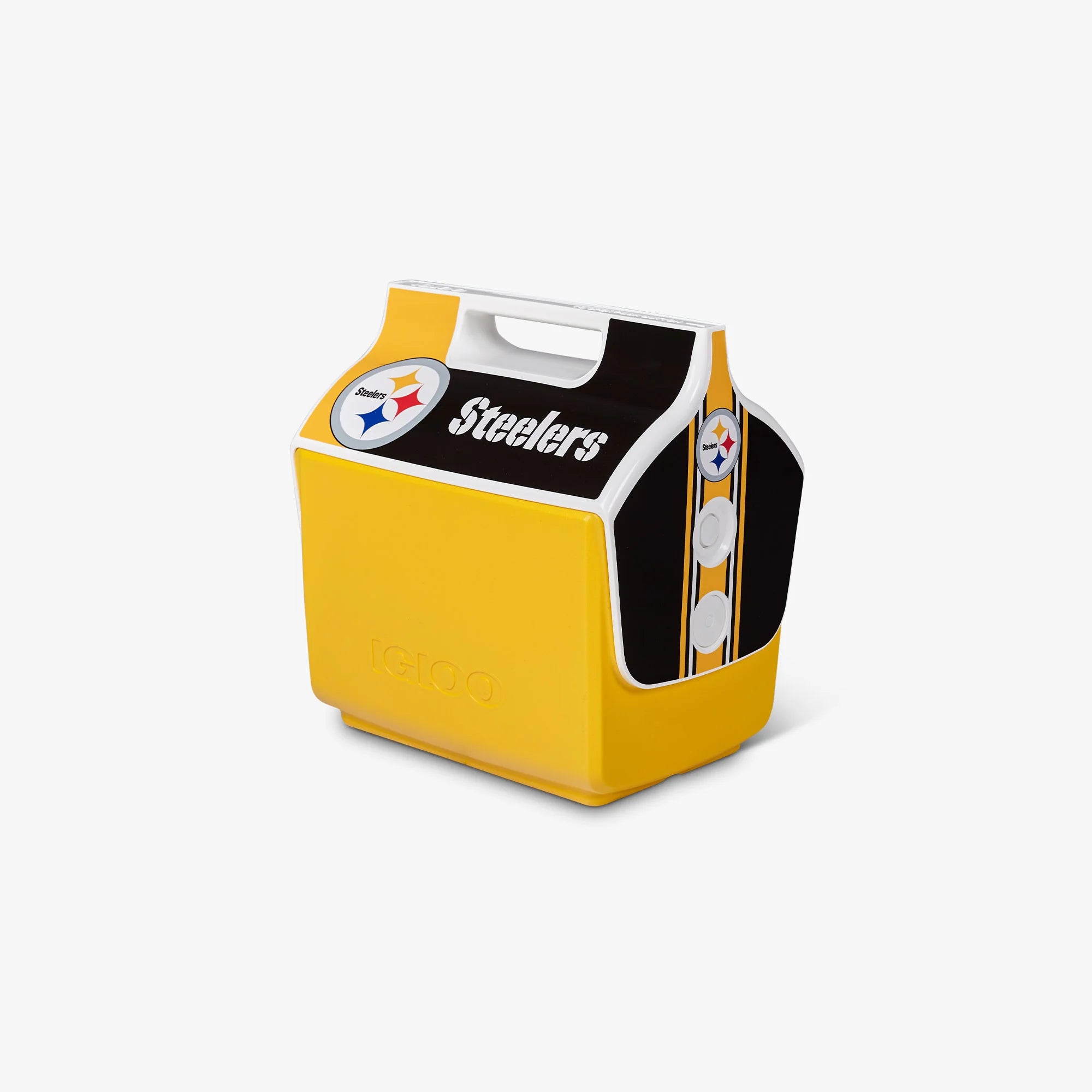 Igloo Personal Cooler Insulated Cooler Durable Cooler Pittsburgh Steelers Little Playmate 7 Qt Cooler - Image 2
