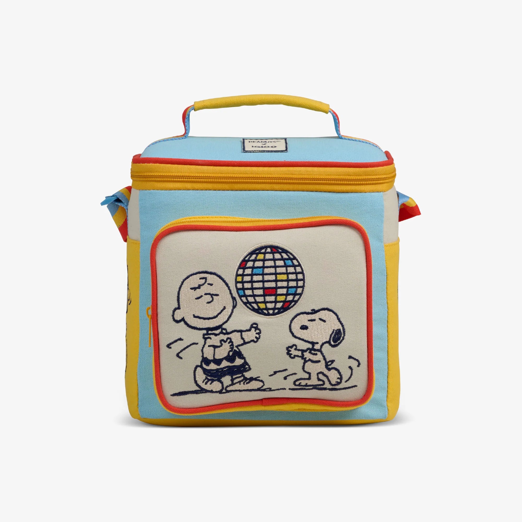 Igloo Portable Cooler Durable Cooler Snoopy Disco Party Square Lunch Cooler Bag