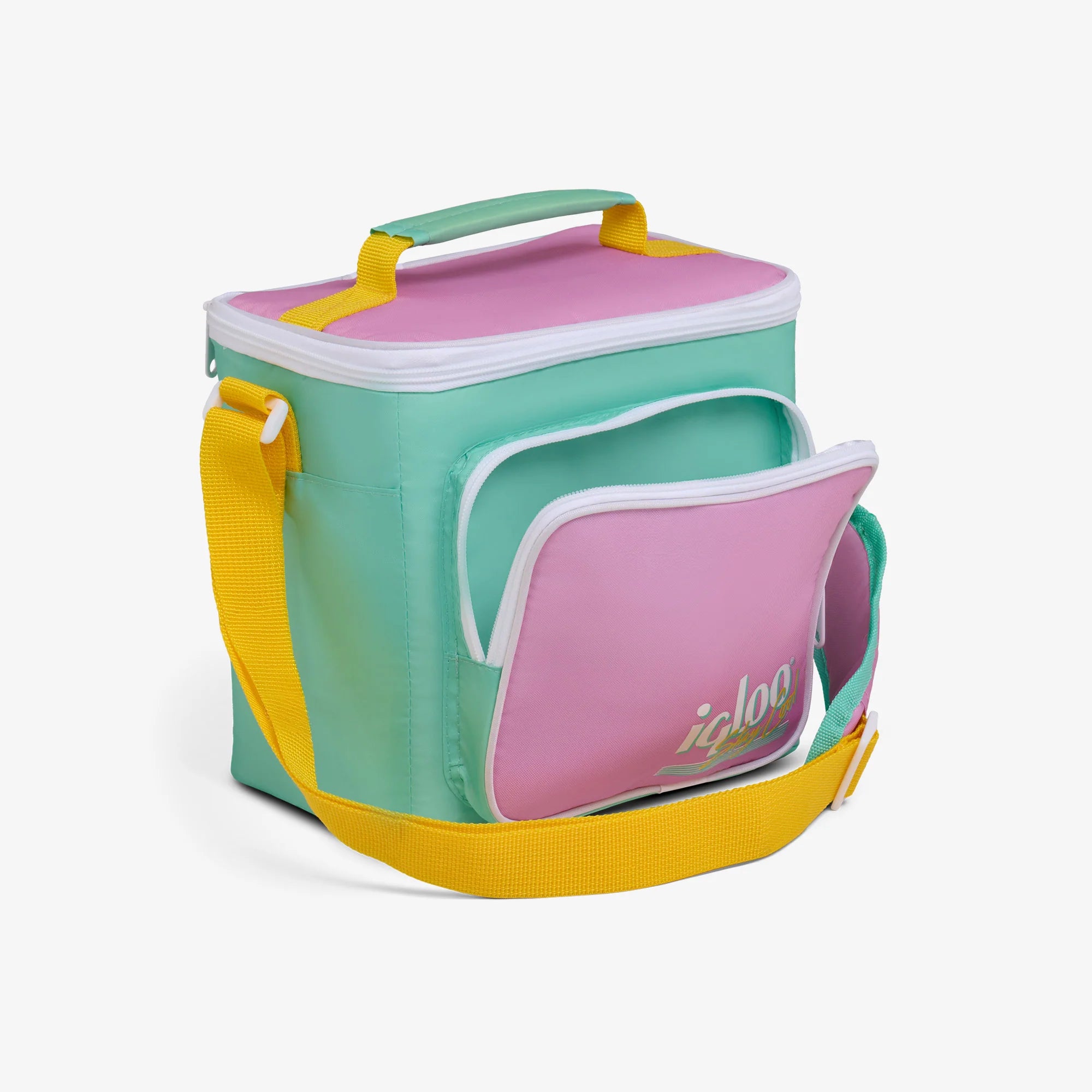 Igloo Portable Cooler Durable Cooler Retro Square Lunch Bag - Image 53
