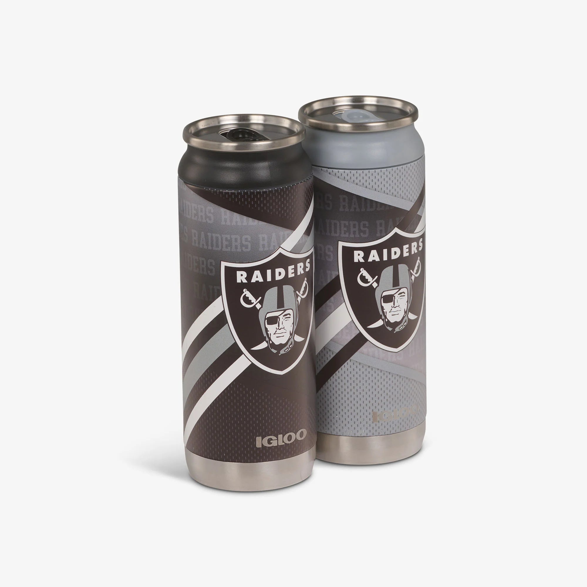 Igloo Insulated Cooler Durable Cooler Las Vegas Raiders Home & Away 16 Oz Can 2-Pack - Image 4