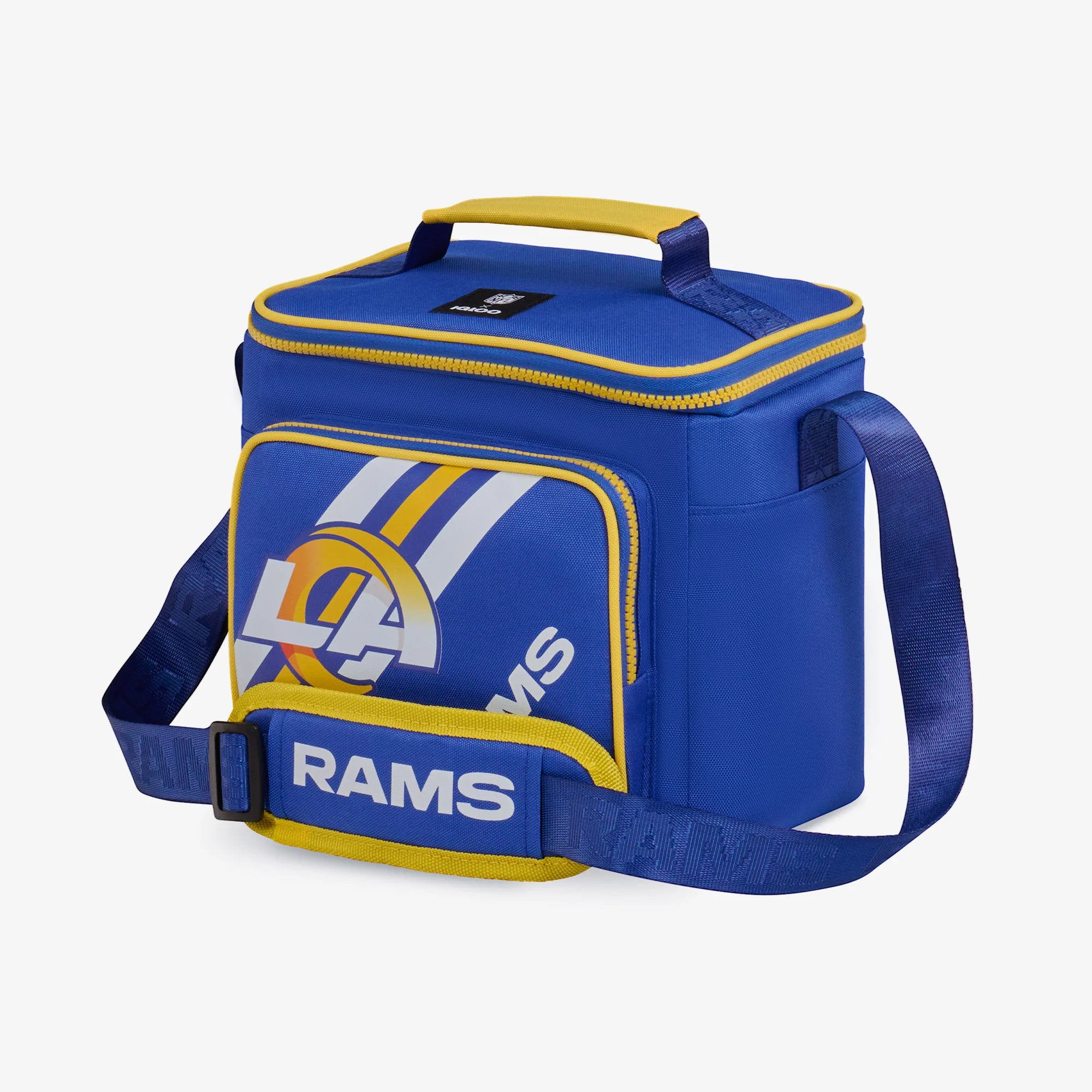Igloo Portable Cooler Durable Cooler Los Angeles Rams Square Lunch Cooler Bag - Image 2