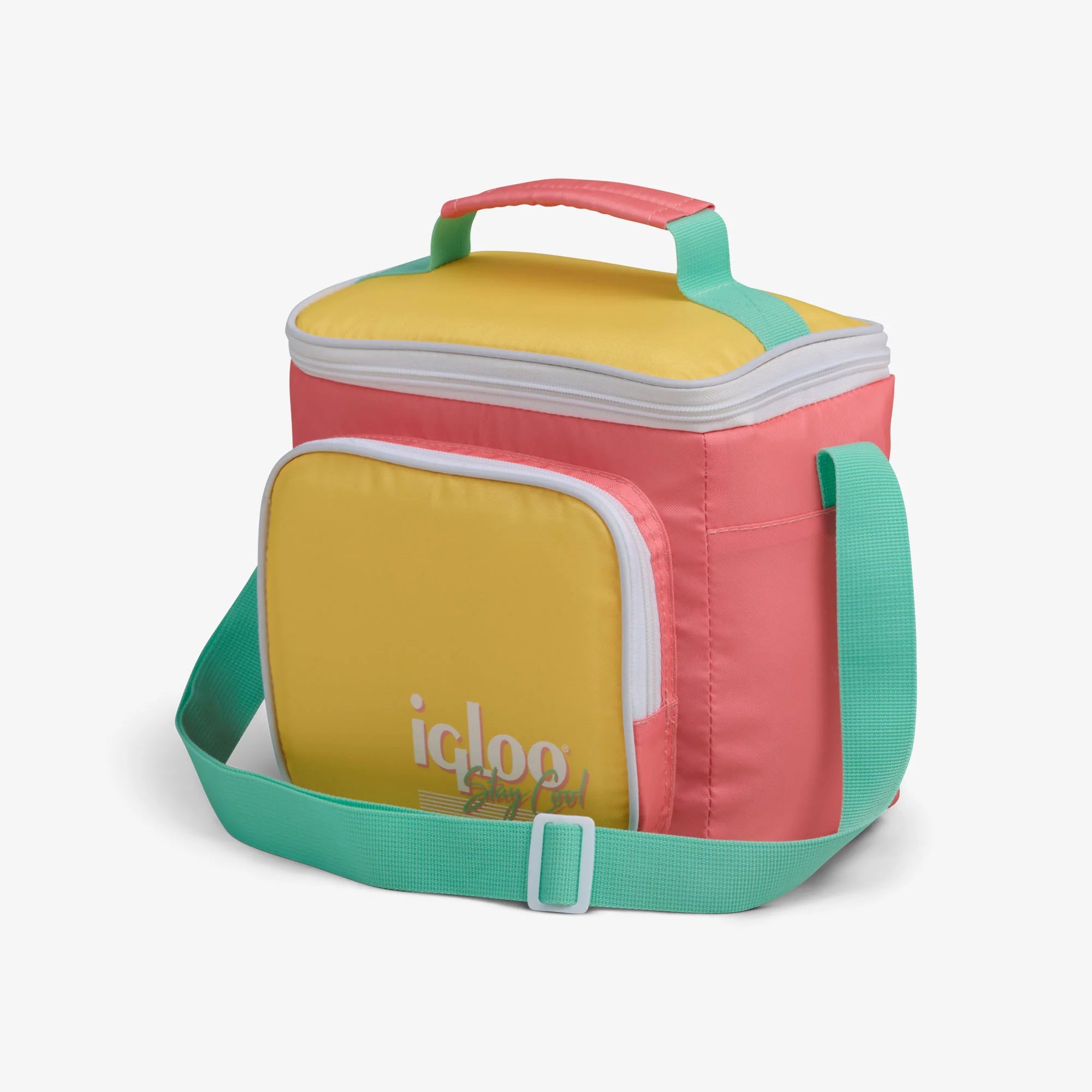 Igloo Portable Cooler Durable Cooler Retro Square Lunch Bag - Image 27