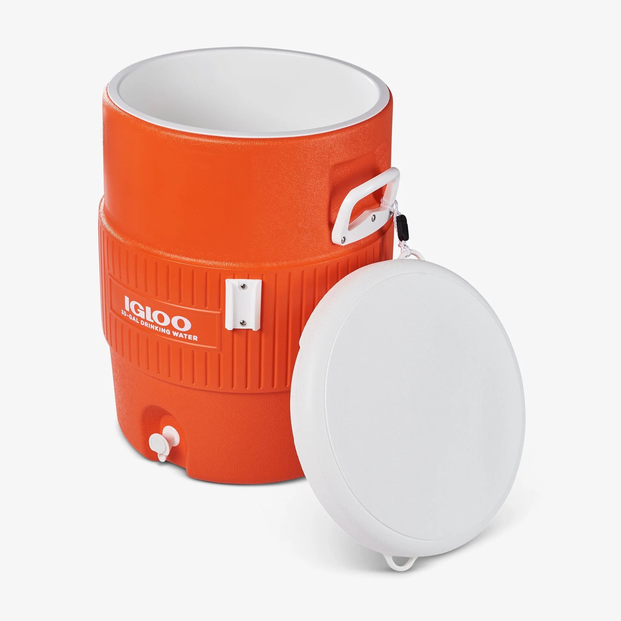 Igloo Travel Durable Cooler 10 Gallon Seat Top Water Jug With Cup Dispenser - Image 3