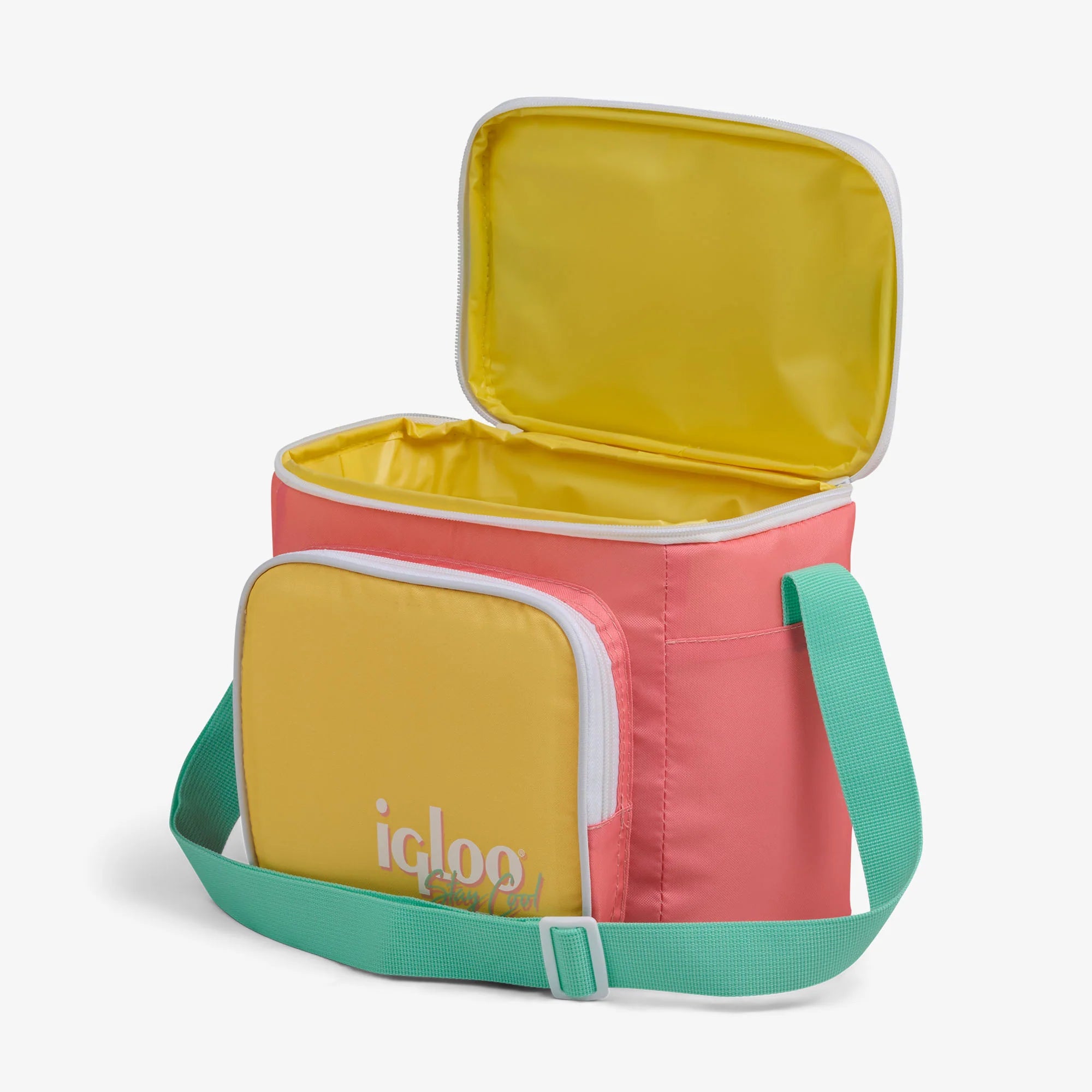 Igloo Portable Cooler Durable Cooler Retro Square Lunch Bag - Image 28