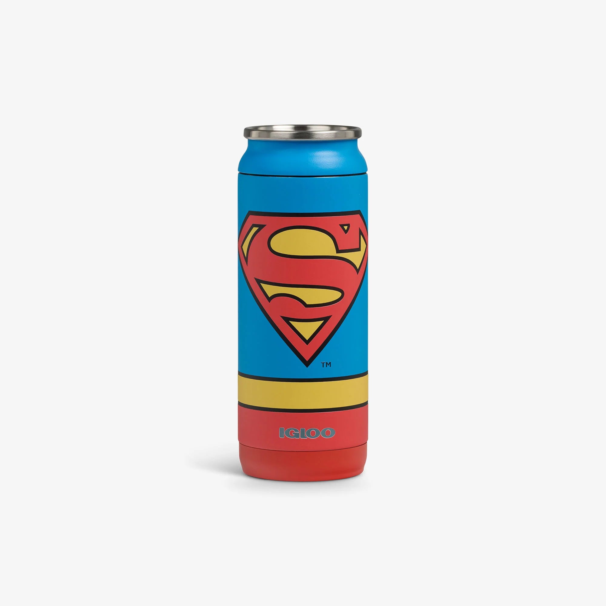 Igloo Insulated Cooler Durable Cooler DC Super Heroes Superman? 16 Oz Can