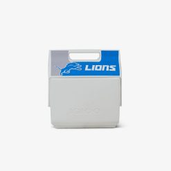 Igloo Personal Cooler Insulated Cooler Durable Cooler Detroit Lions Little Playmate 7 Qt Cooler