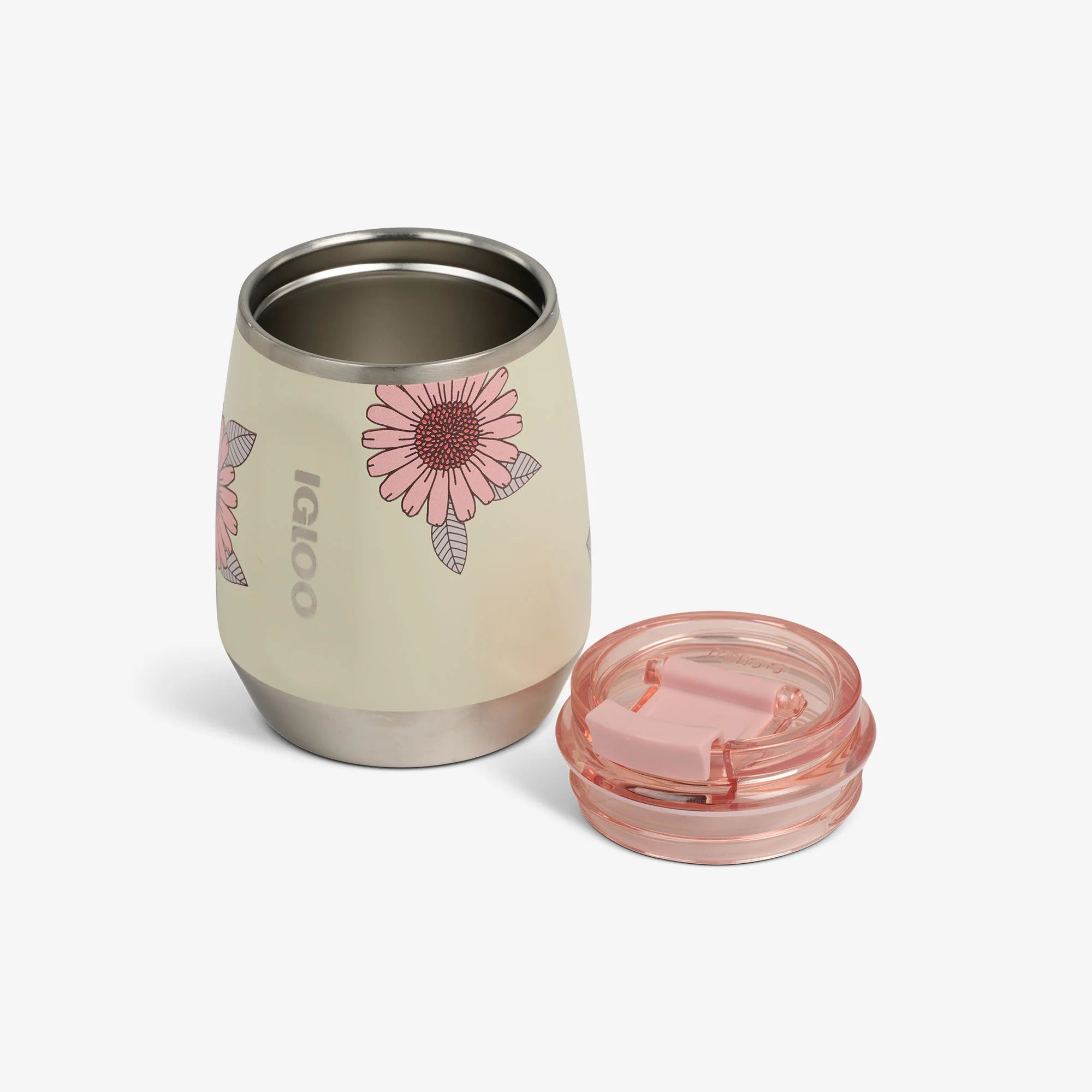 Igloo Travel Durable Cooler Floral 10 Oz Wine Tumbler - Image 11