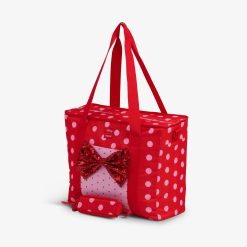 Alternative view of Igloo Insulated Cooler Collectible Gift for Fans Cooler Disney Minnie Mouse Polka Dots Dual Compartment Tote Cooler Bag