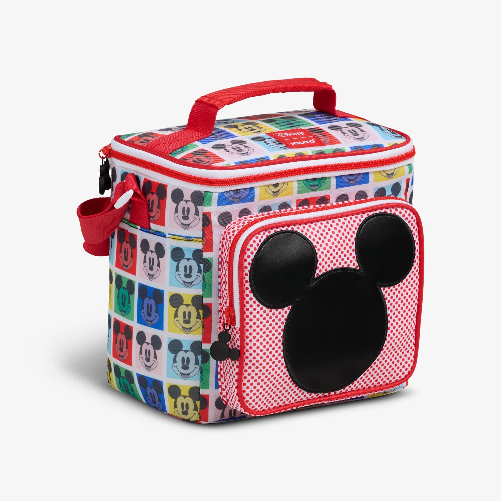 Igloo Portable Cooler Collectible Gift for Fans Cooler Disney Mickey Mouse Pop Art Square Lunch Cooler Bag - Image 5