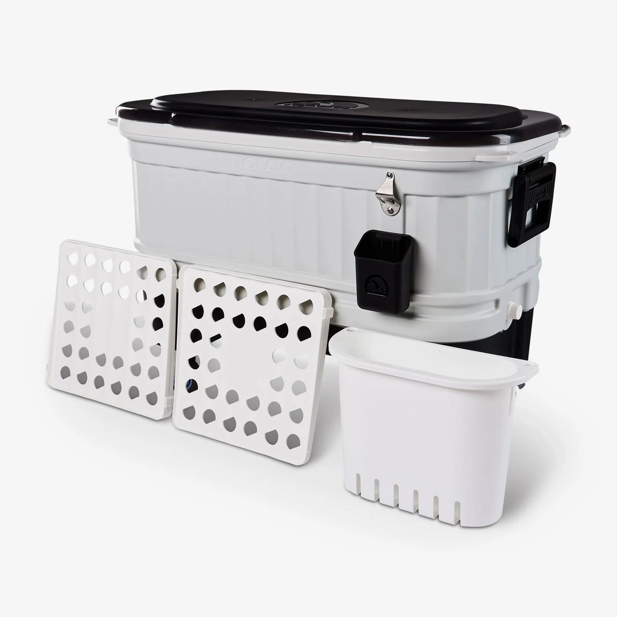 Igloo Large Cooler Insulated Cooler Durable Cooler Party Bar 125 Qt Cooler - Image 31