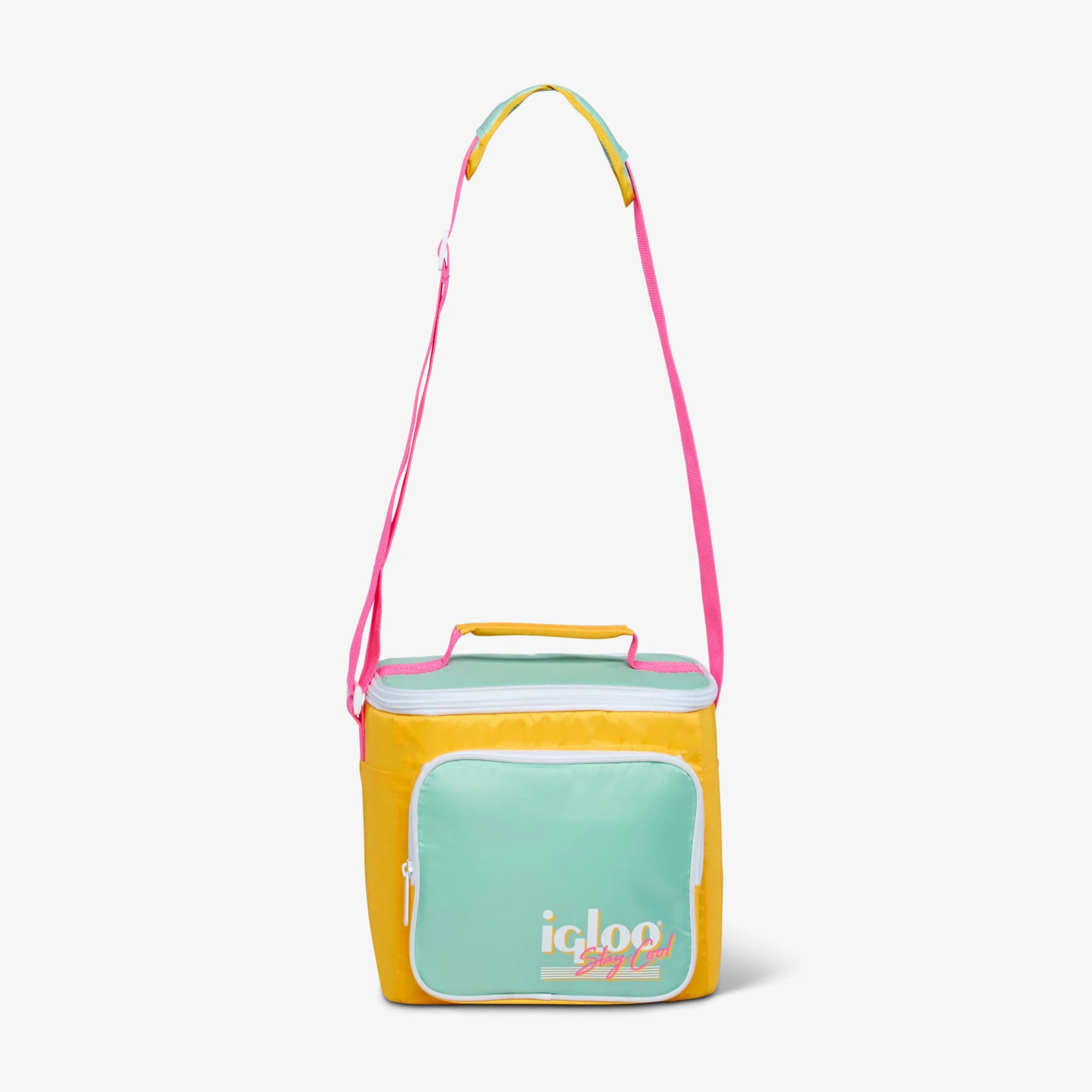 Igloo Portable Cooler Durable Cooler Retro Square Lunch Bag - Image 58
