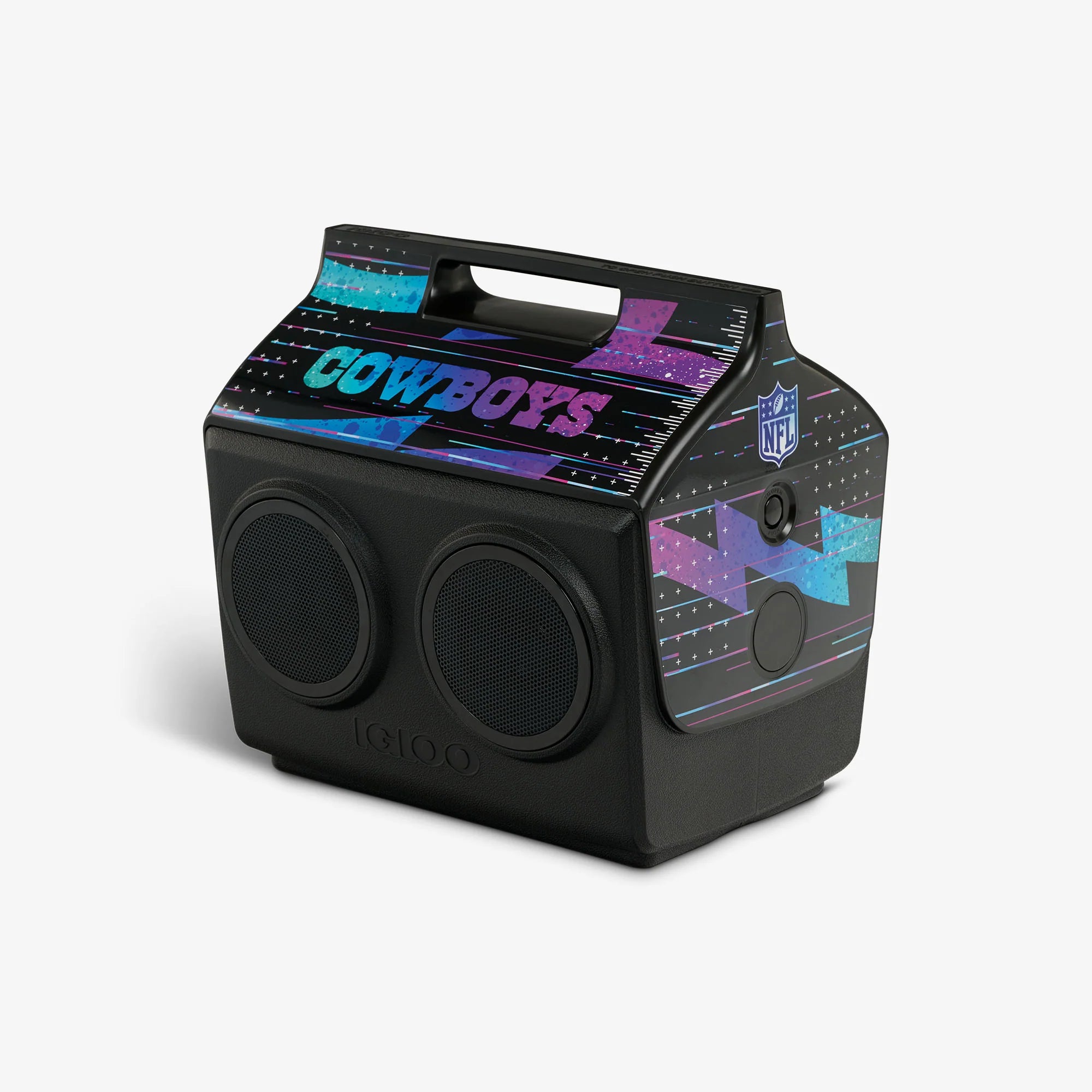 Igloo Insulated Cooler Durable Cooler NFL Neon Dallas Cowboys KoolTunes™ - Image 2